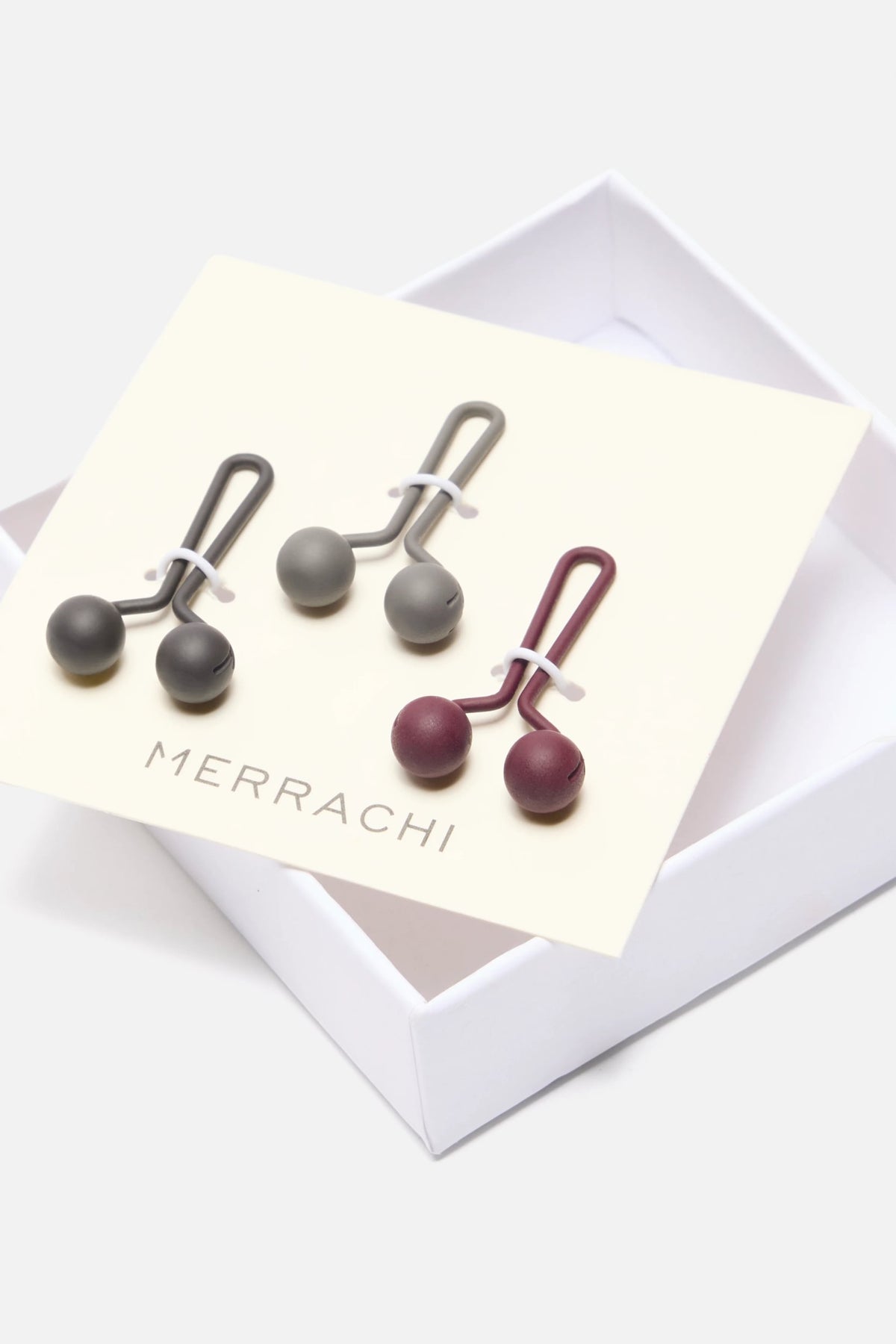 Hijab 3 Pin Set | Truffle, Currant, Almond
