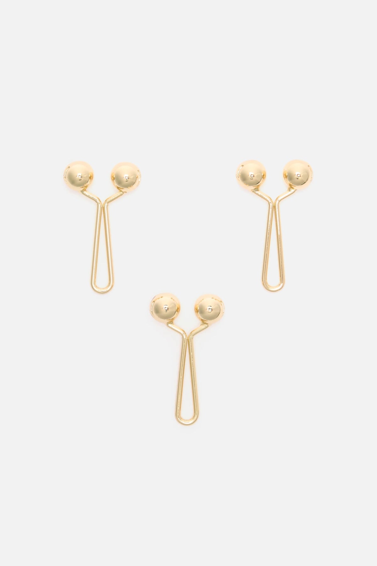 Hijab 3 Pin Set | Essential Gold