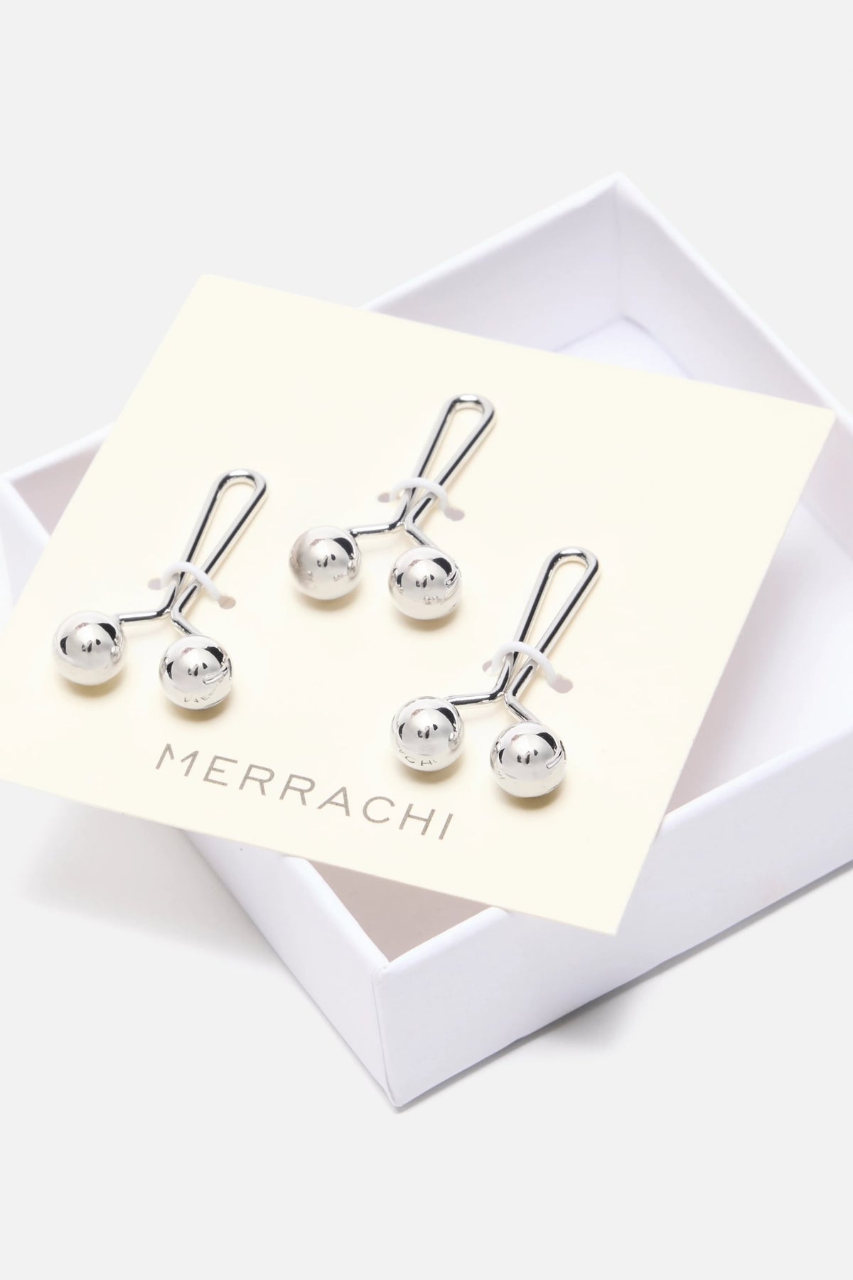 Hijab 3 Pin Set | Essential Silver