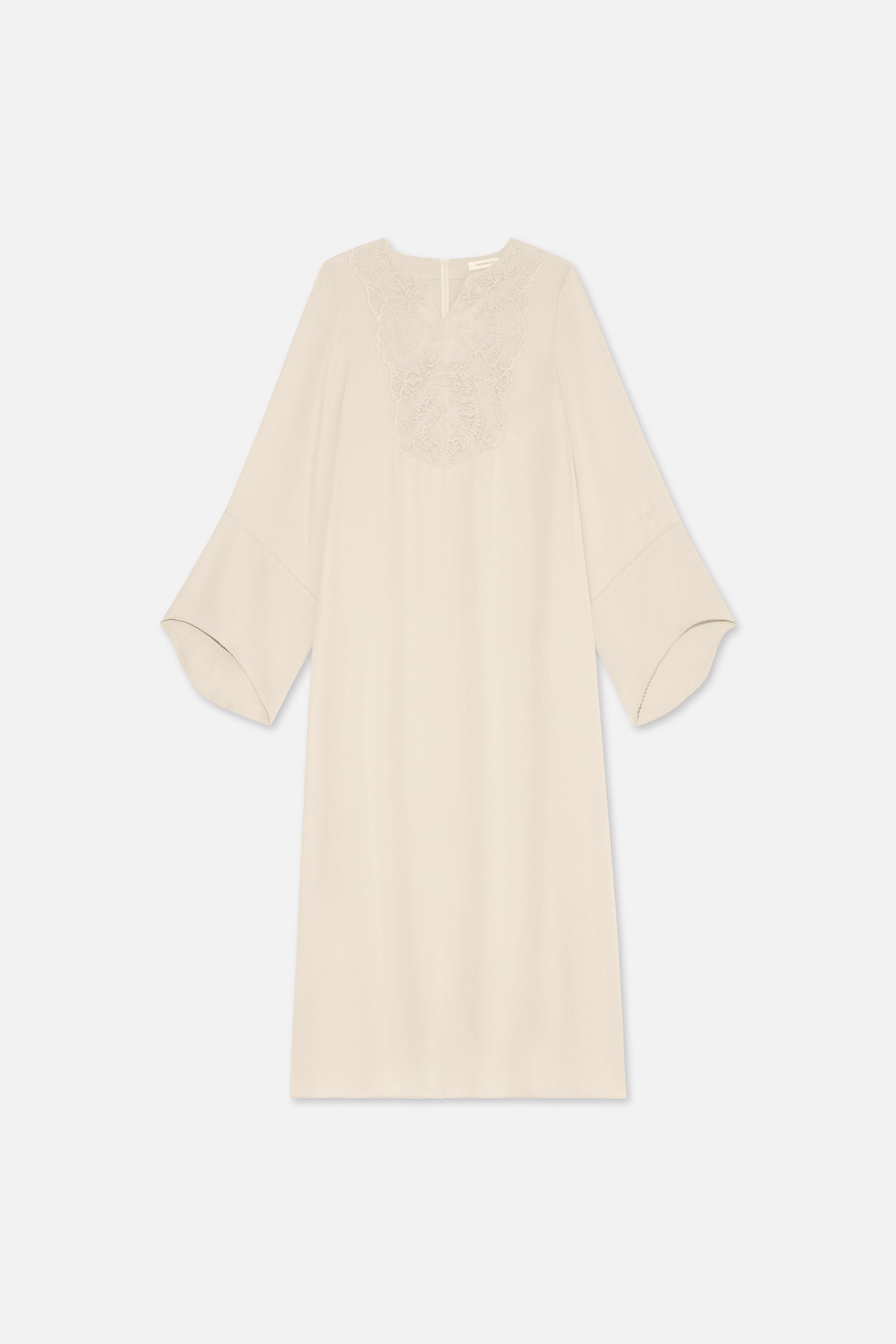 Kaftan Lace Dress | Sand