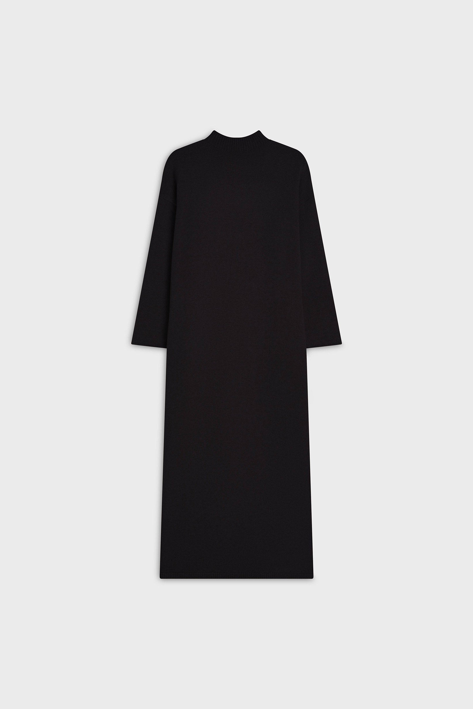 Knitted Dress | Black Knitted Dress | Black