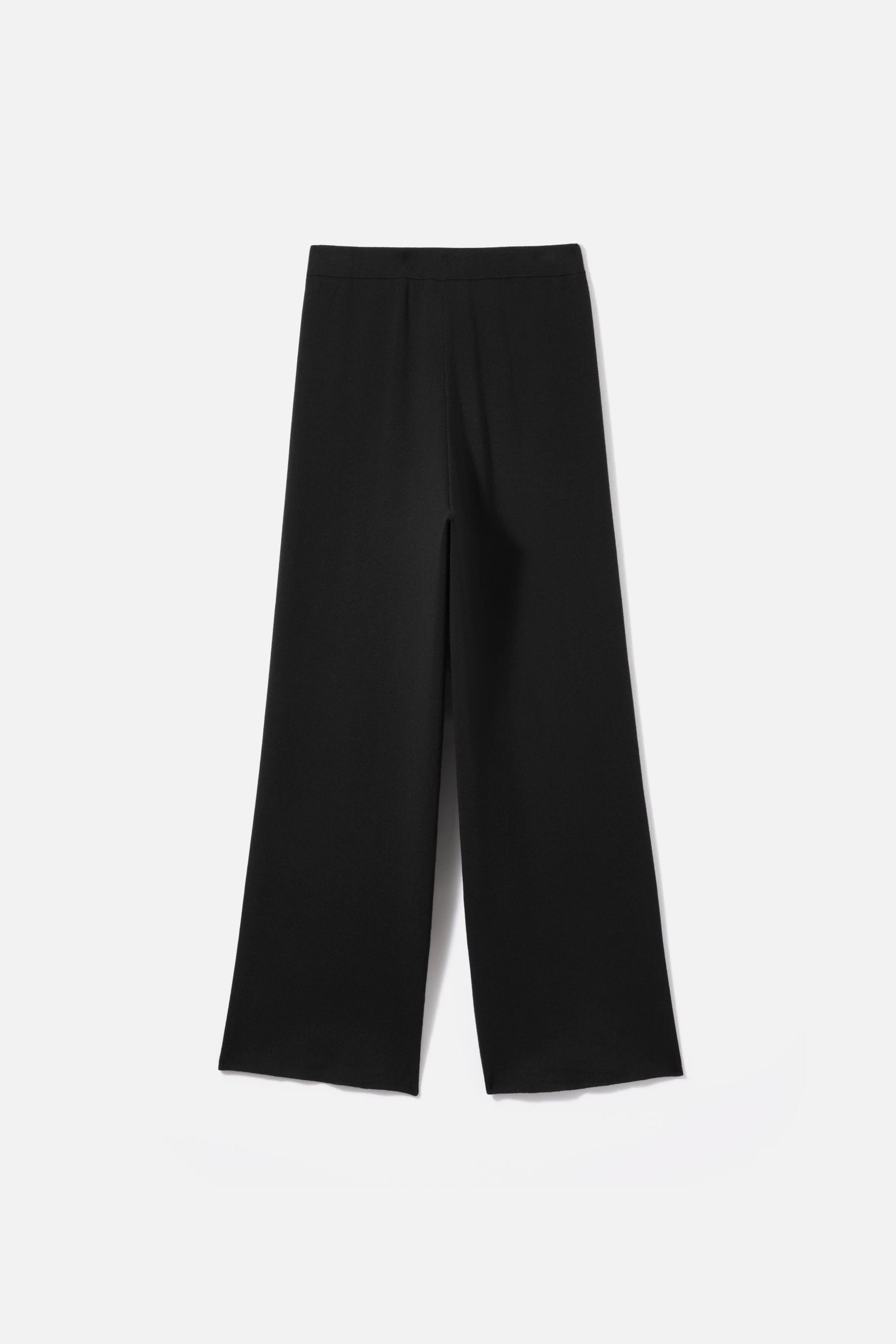 Knitted Trousers | Black