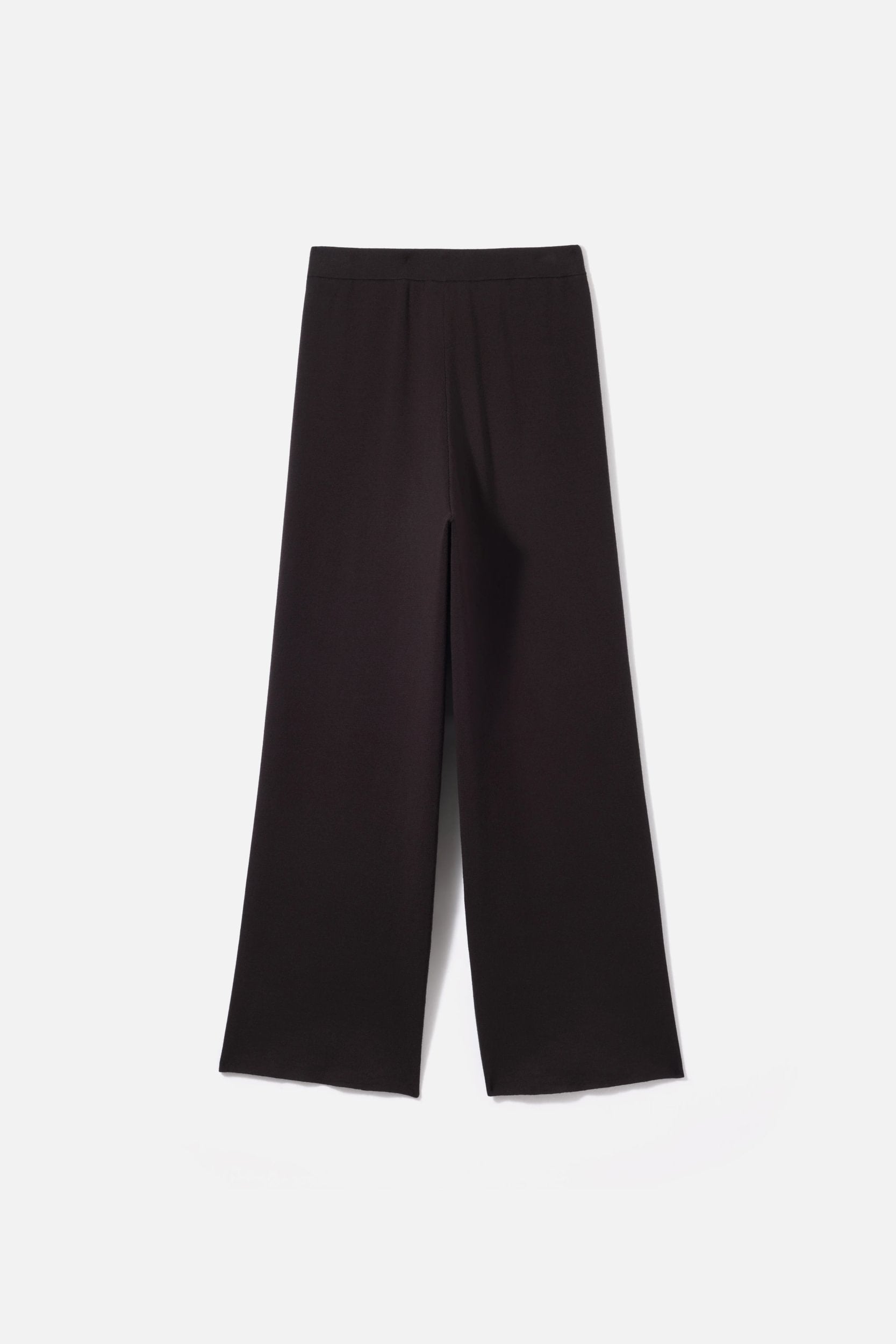 Knitted Trousers | Dark Truffle