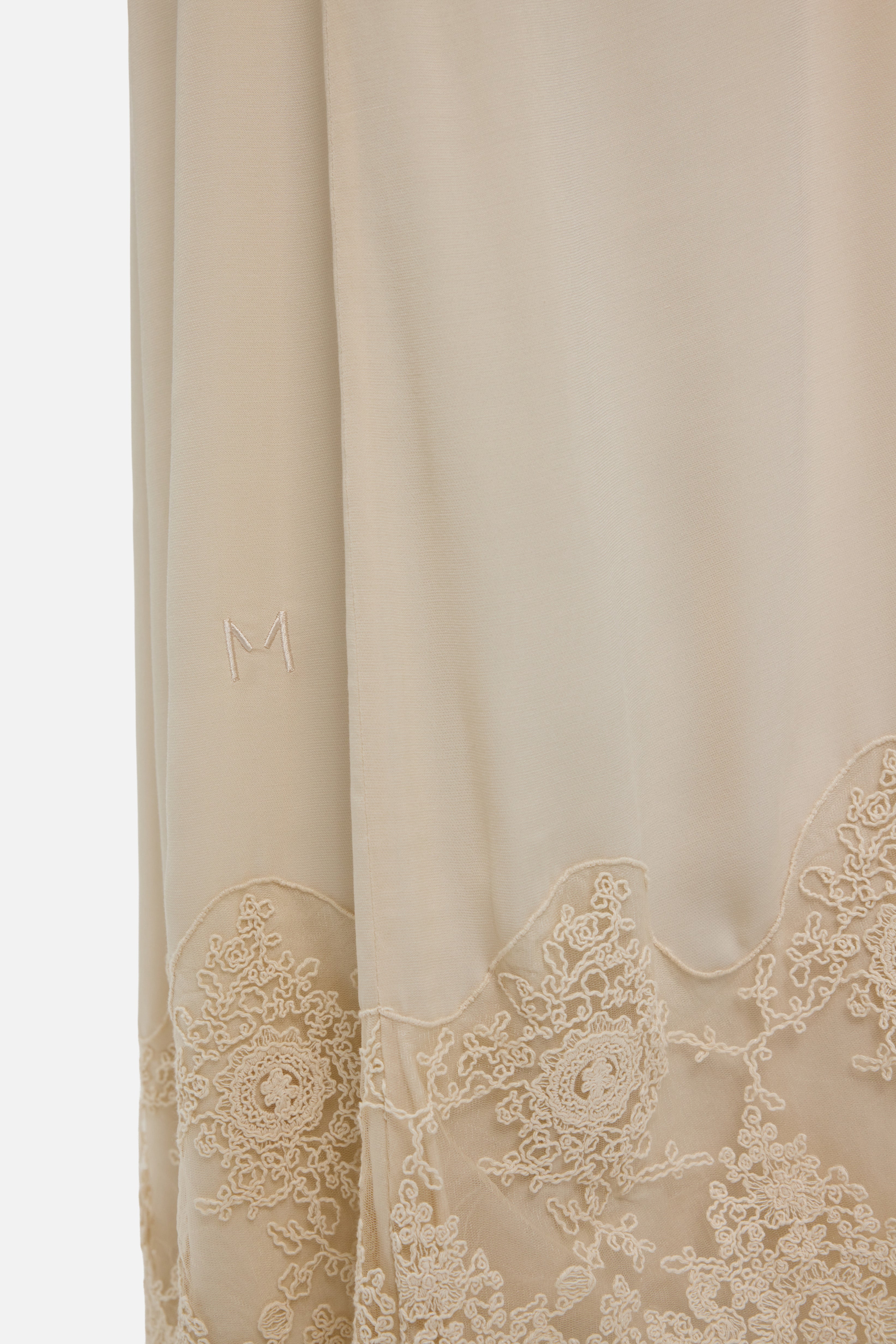 Lace Detailed Skirt | Sand