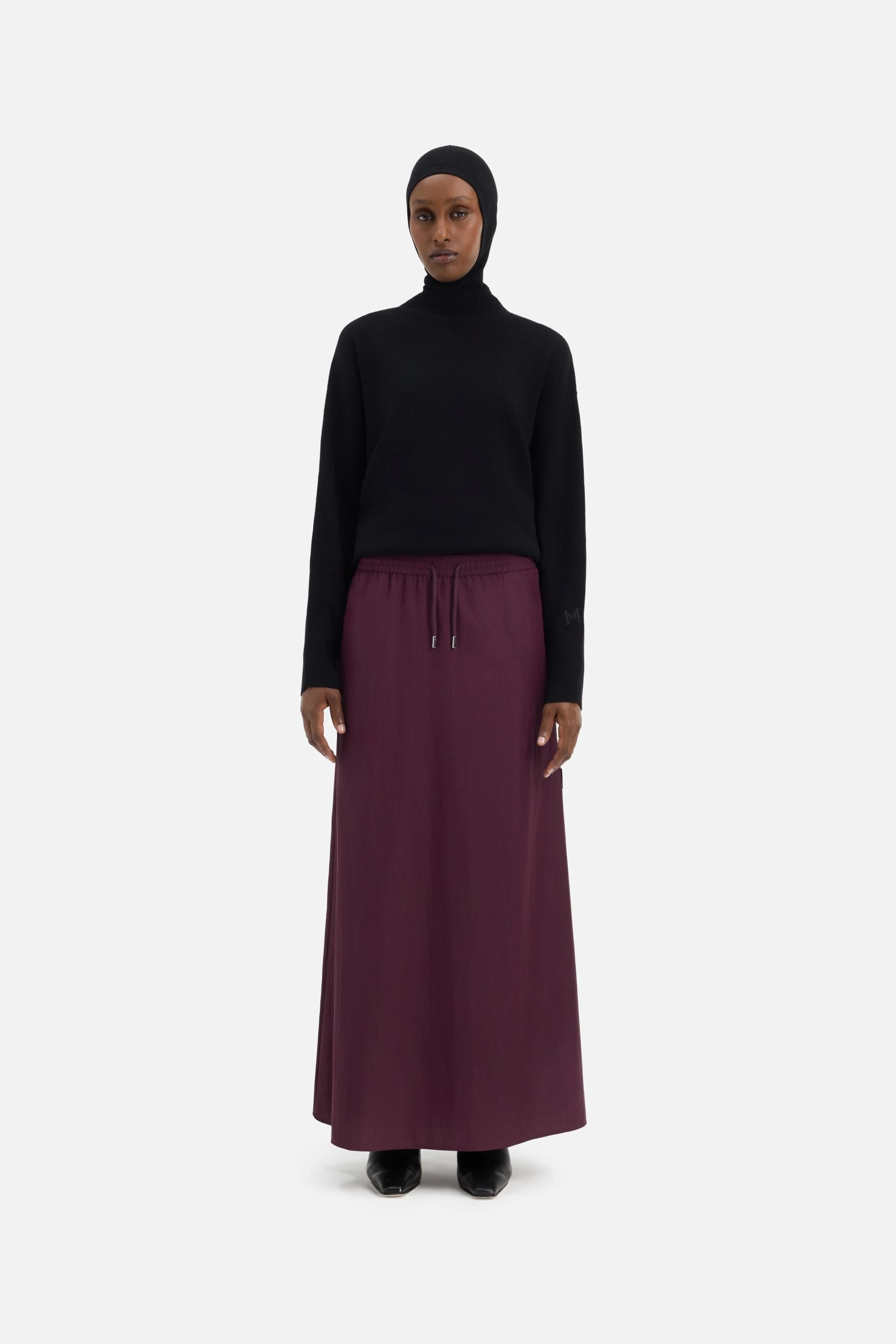 Lightweight Skirt | Blackcurrant