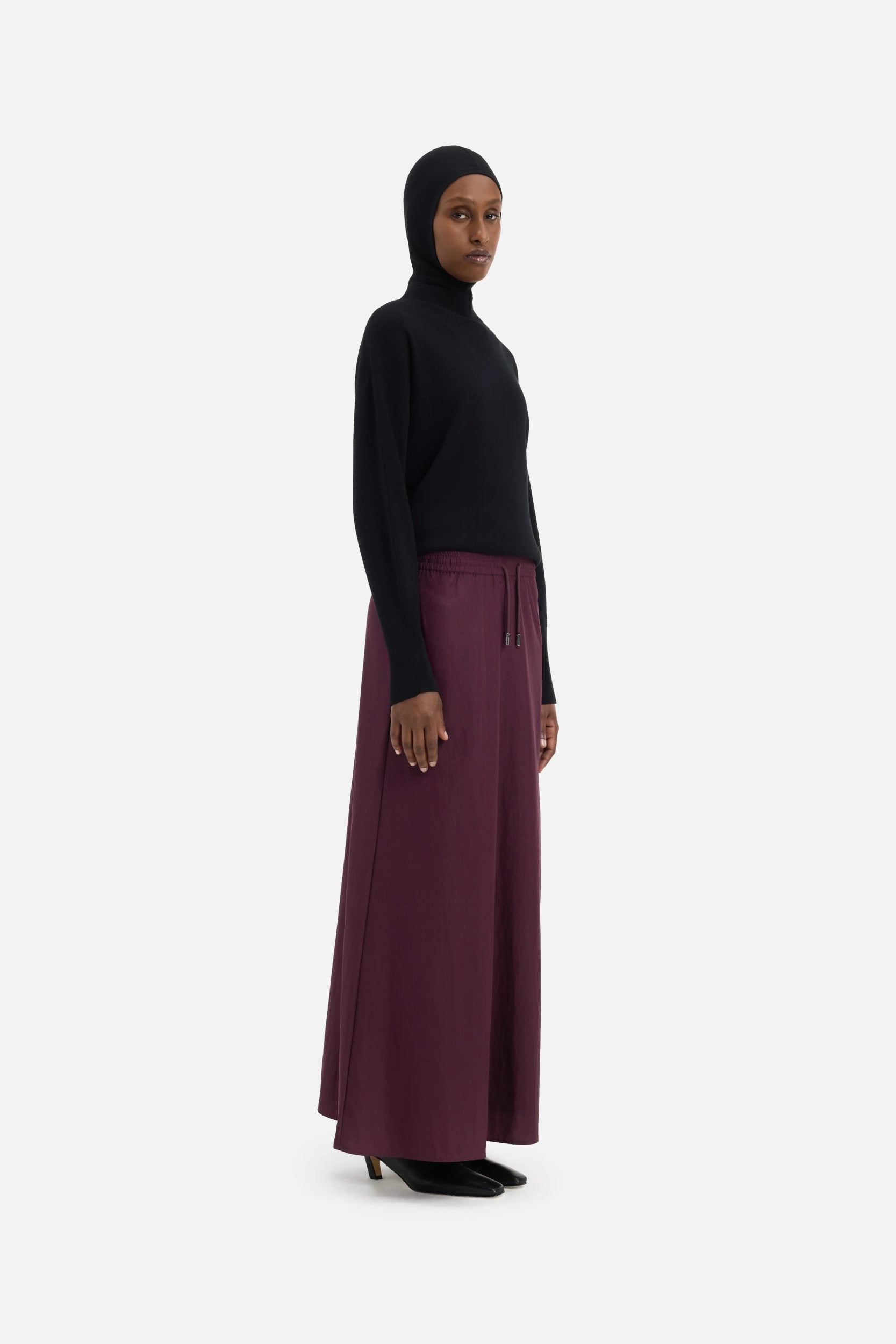 Lightweight Skirt | Blackcurrant