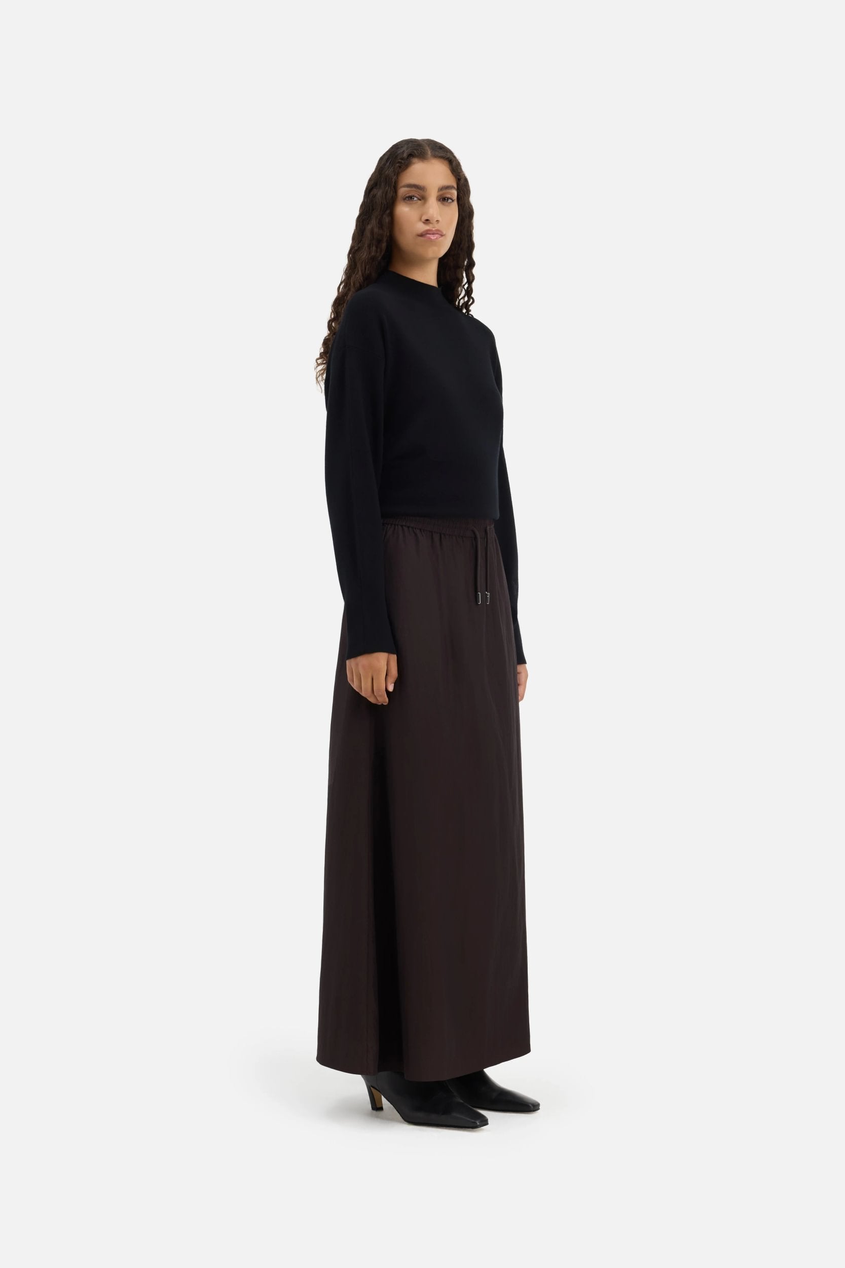 Lightweight Skirt | Dark Truffle