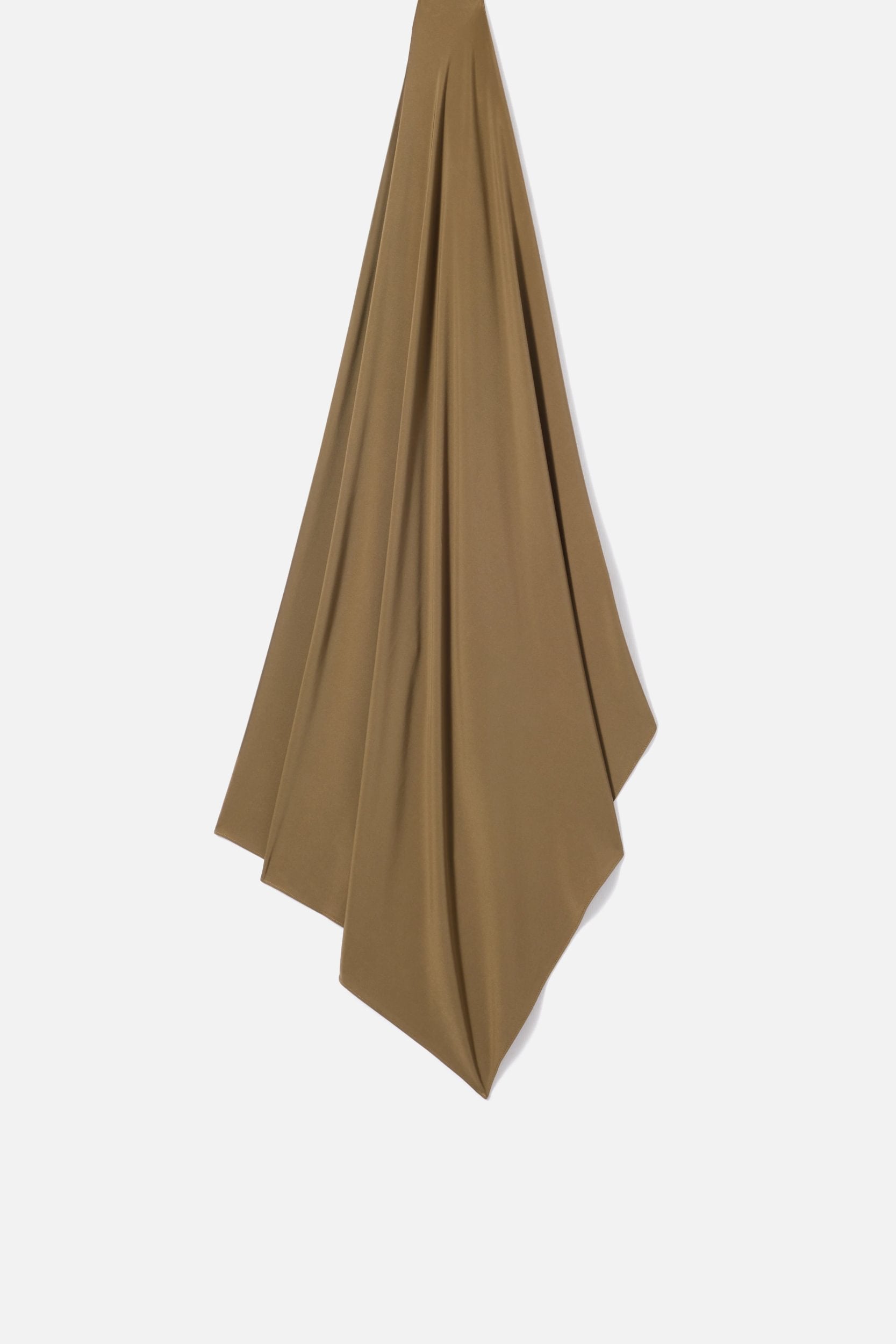 Liquid Jersey Scarf | Brown Mink | MERRACHI