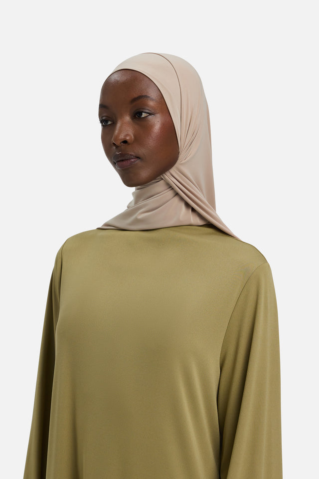 Liquid Jersey Scarf | Dark Pearl