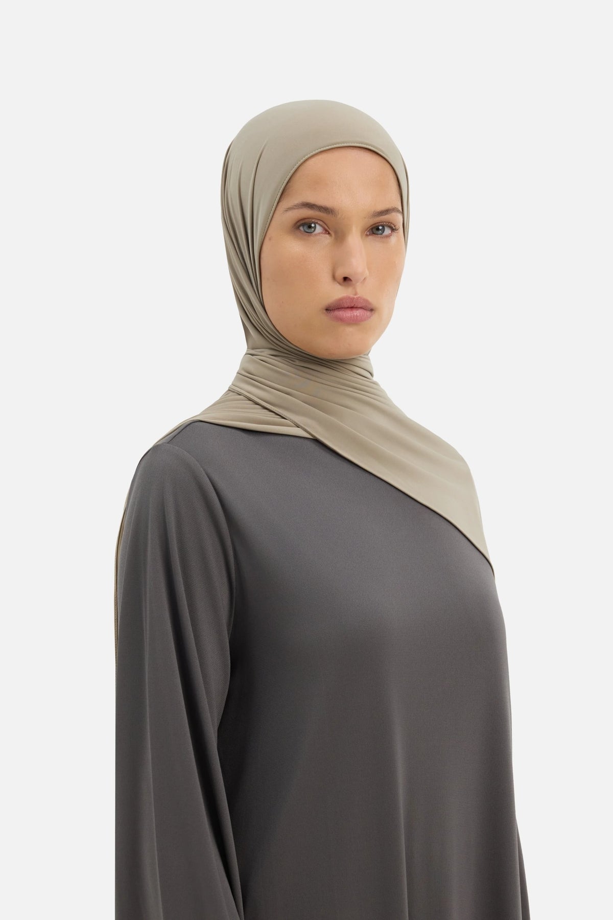 Liquid Jersey Scarf | Jute