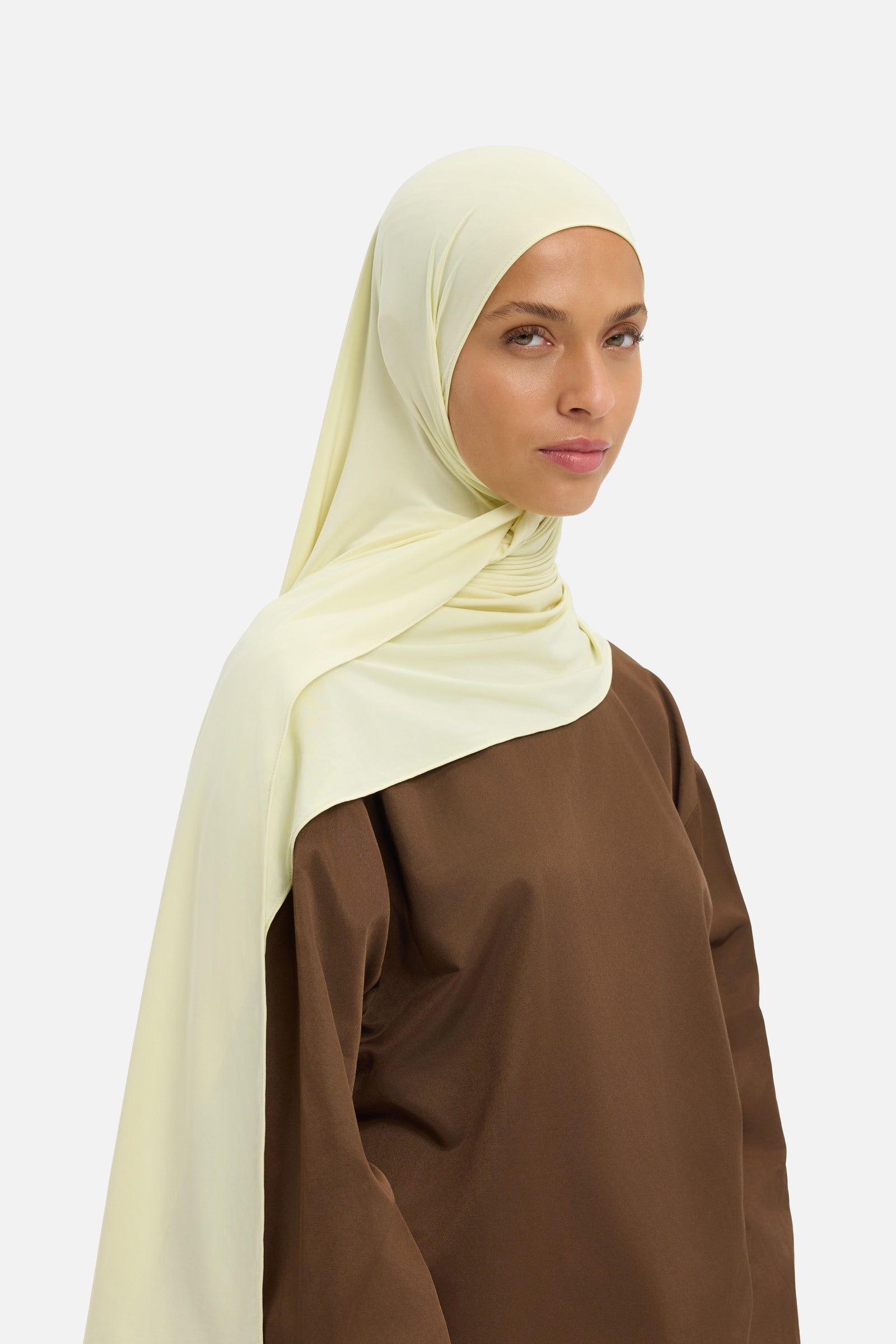 Liquid Jersey Scarf | Light Moss