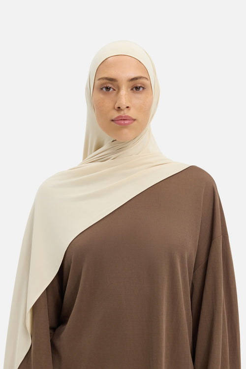 Liquid Jersey Scarf | Sand
