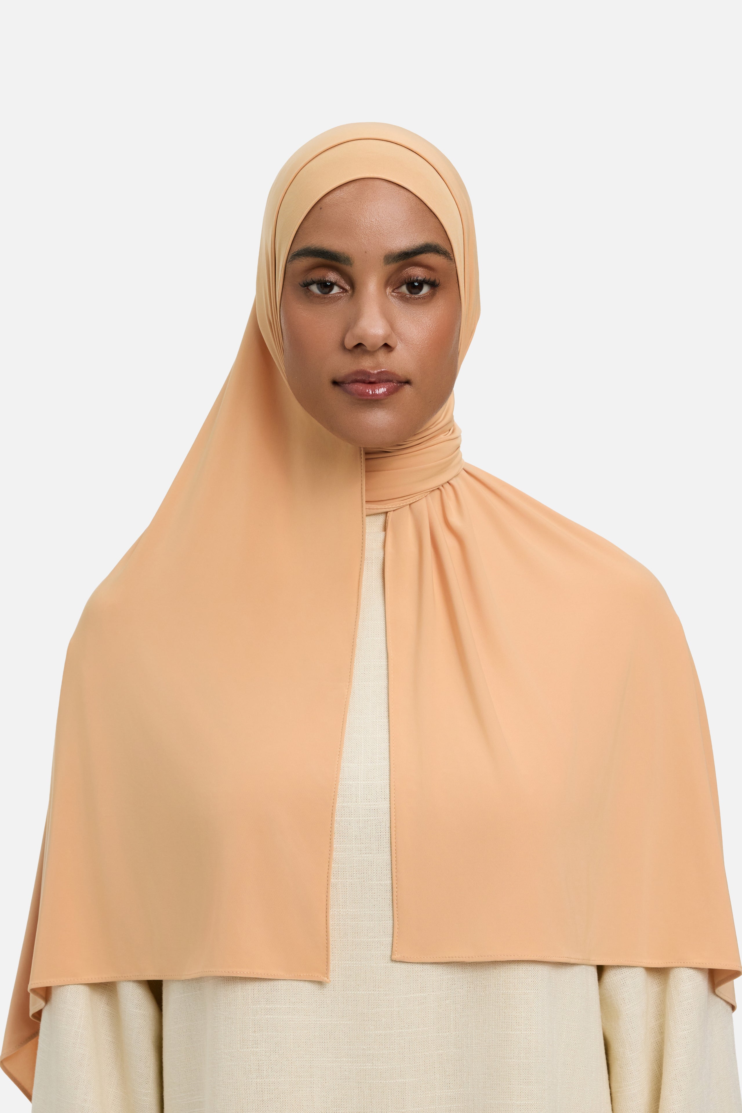 Liquid Jersey Scarf | Soft Biscotti