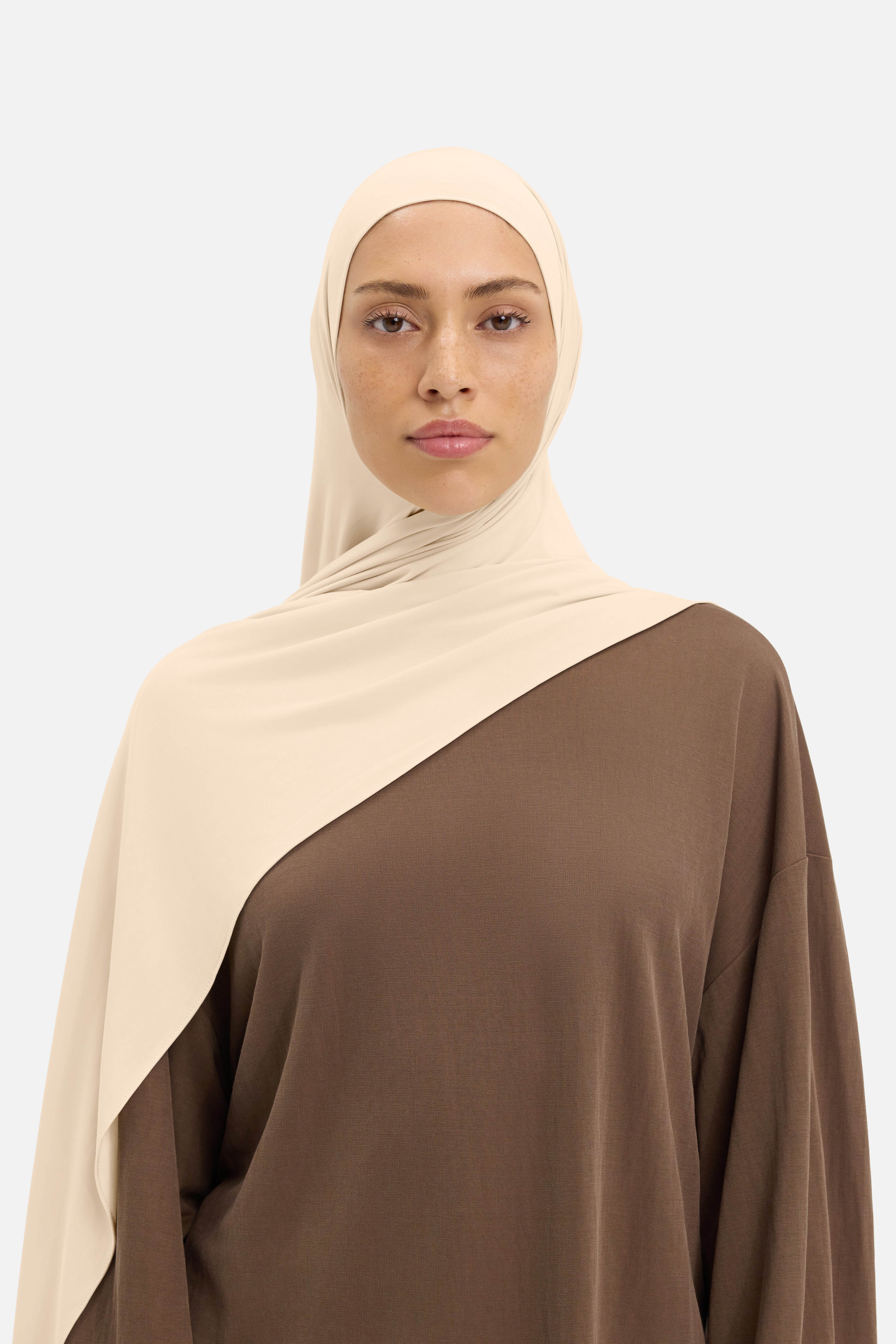 Liquid Jersey Scarf | Warm Butter