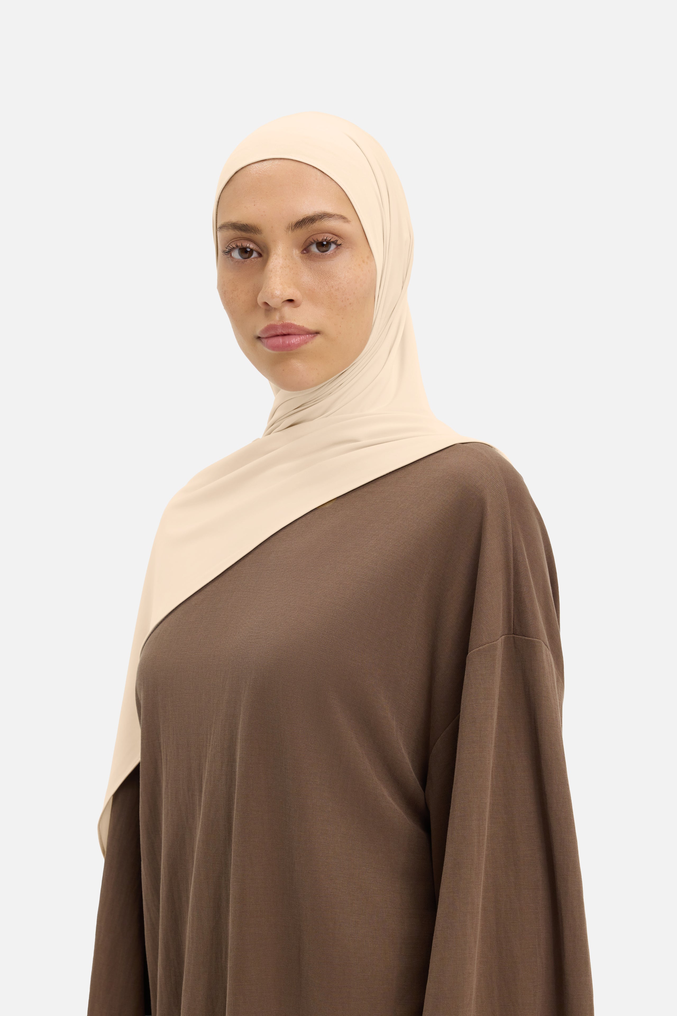 Liquid Jersey Scarf | Warm Butter