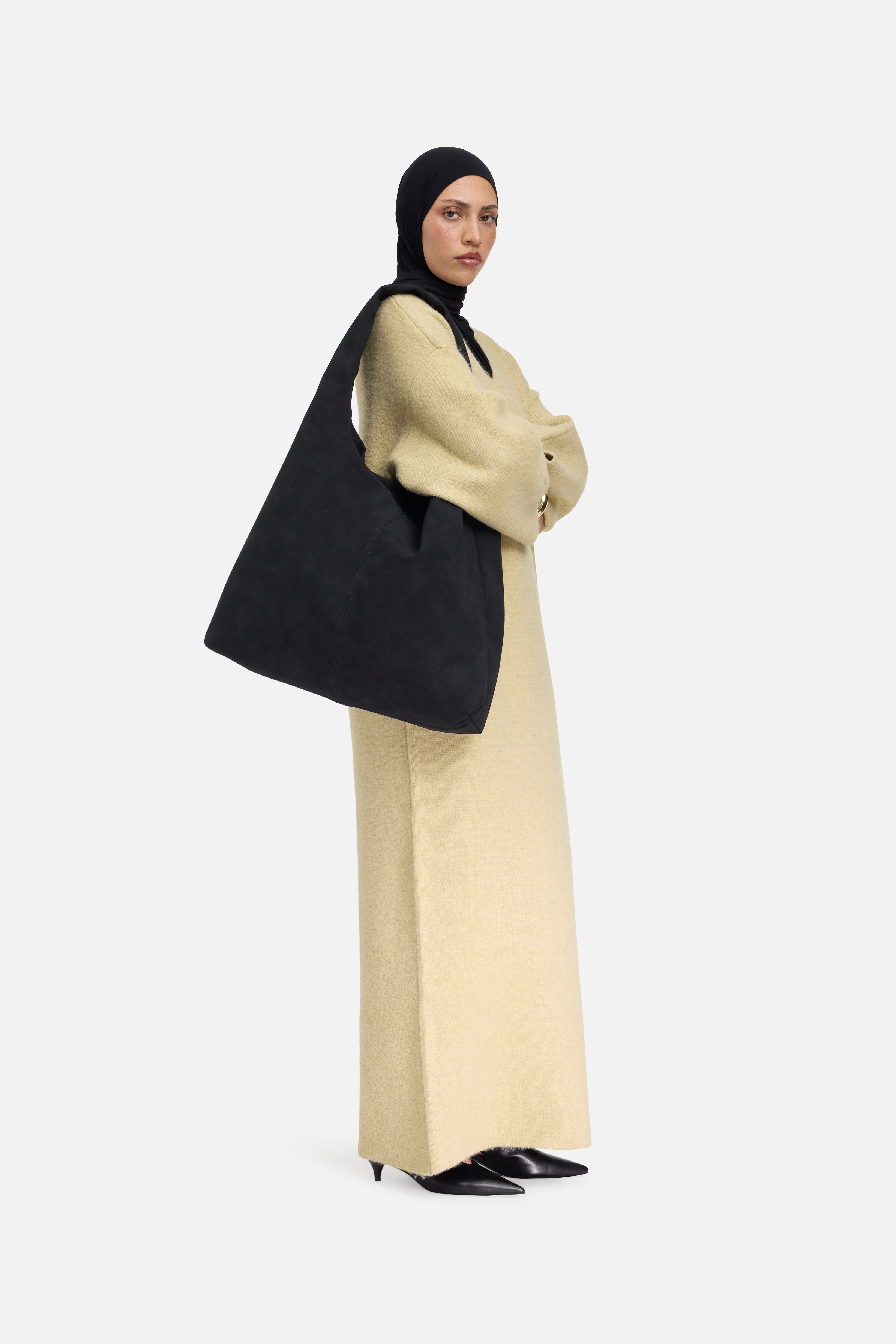 Maxi Oval Bag | Black