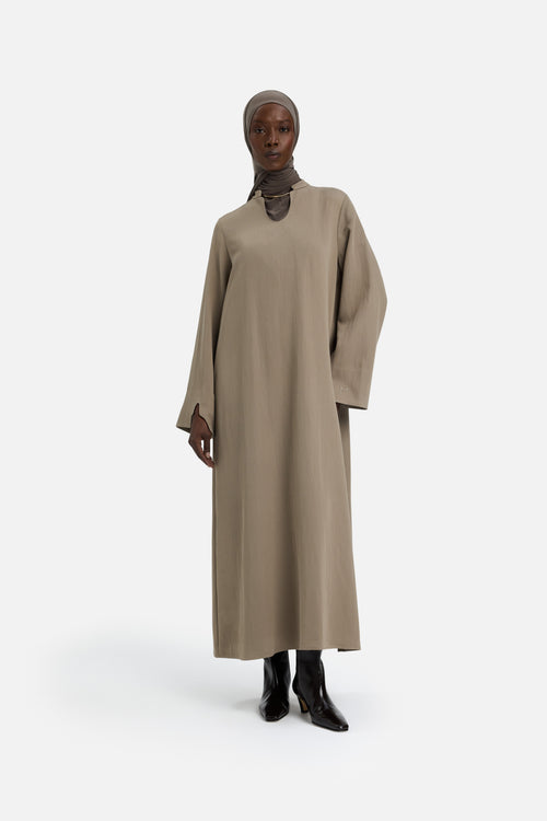Medina Dress | Khaki