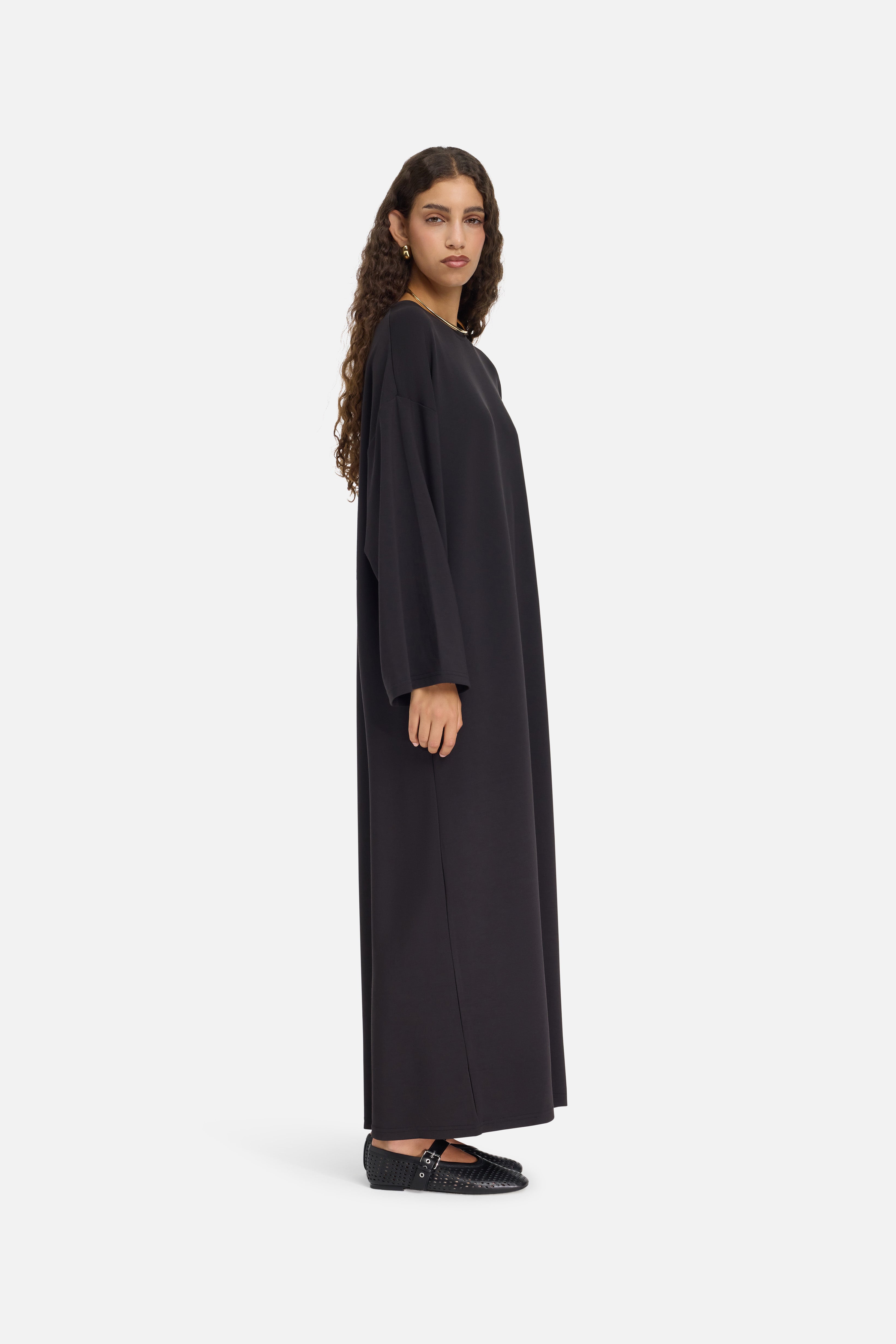 Modal Jersey Dress | Black