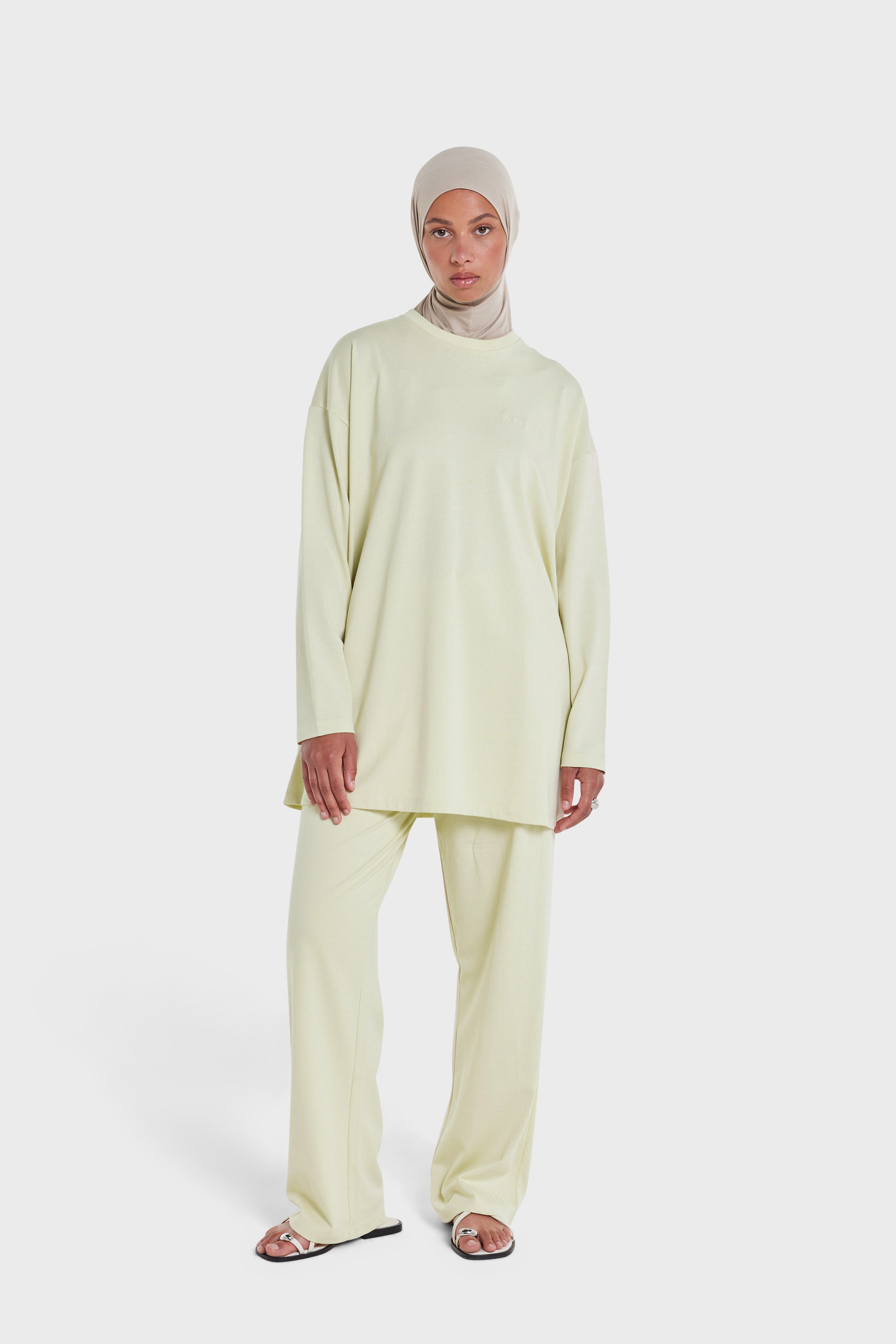 Cotton Tee | Light Moss