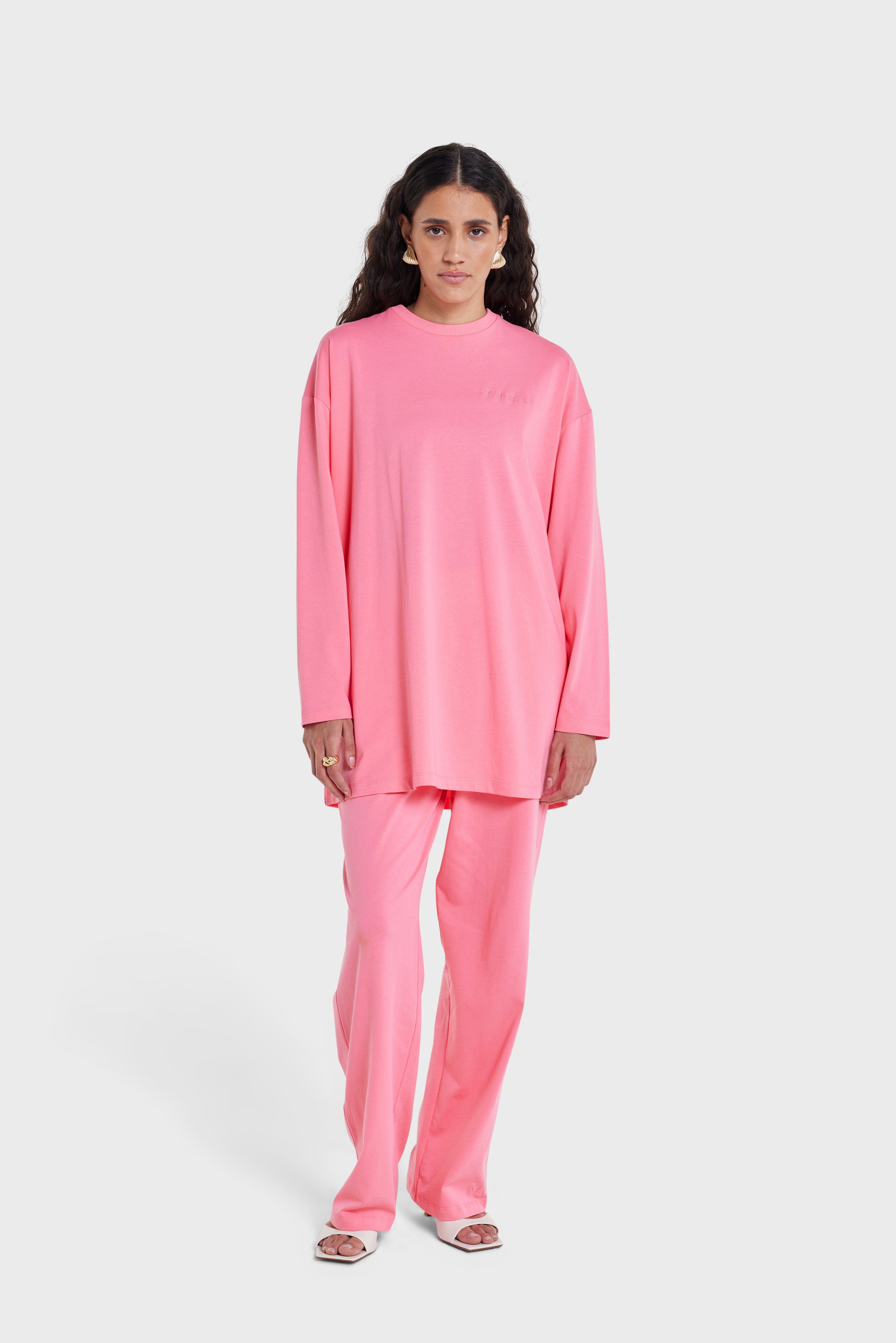Cotton Tee | Rose