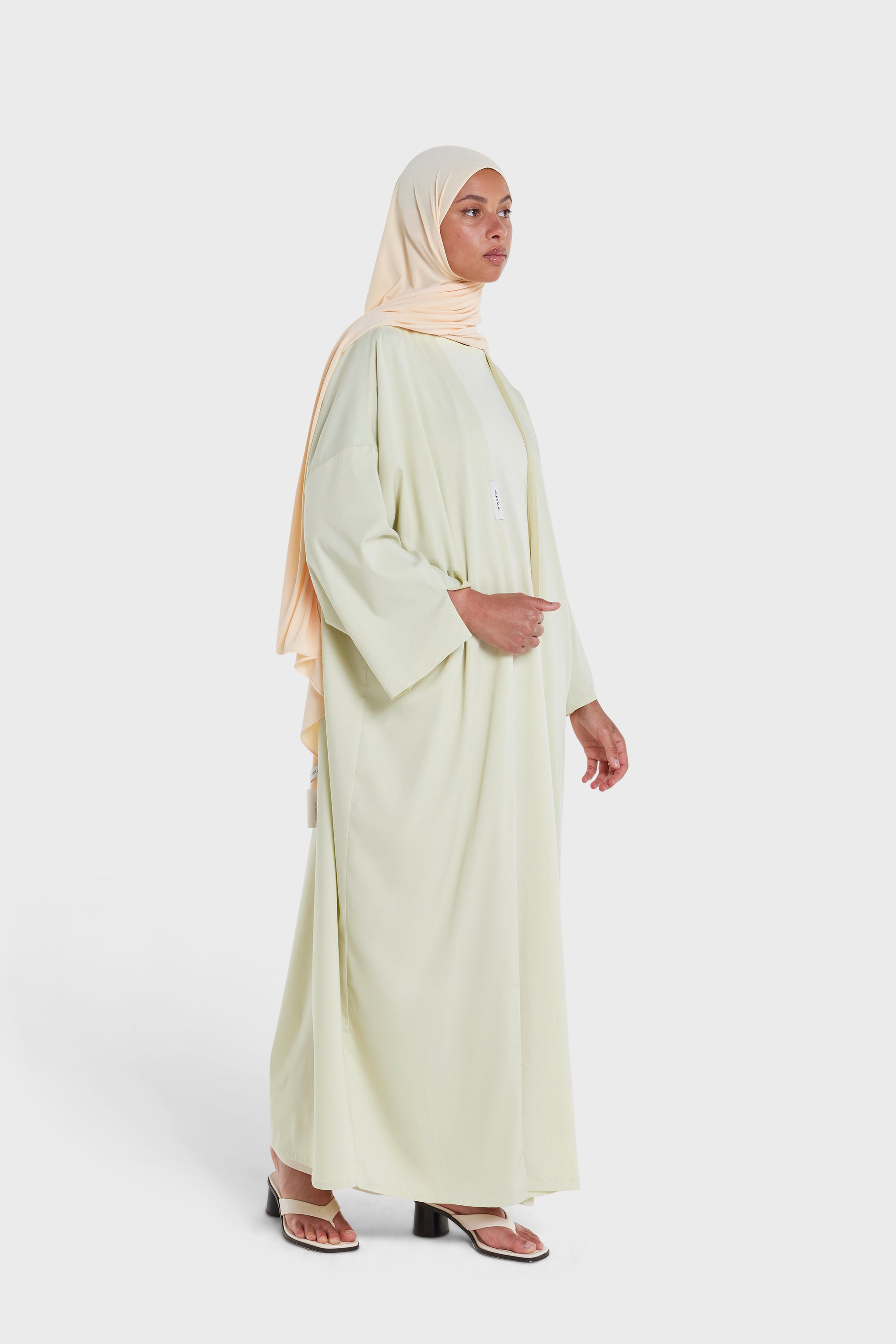 Summer Abaya | Light Moss