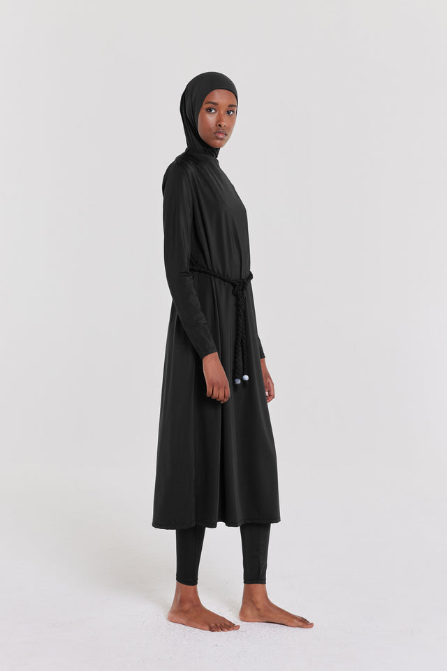 Essential Swim Dress and Suit | Black