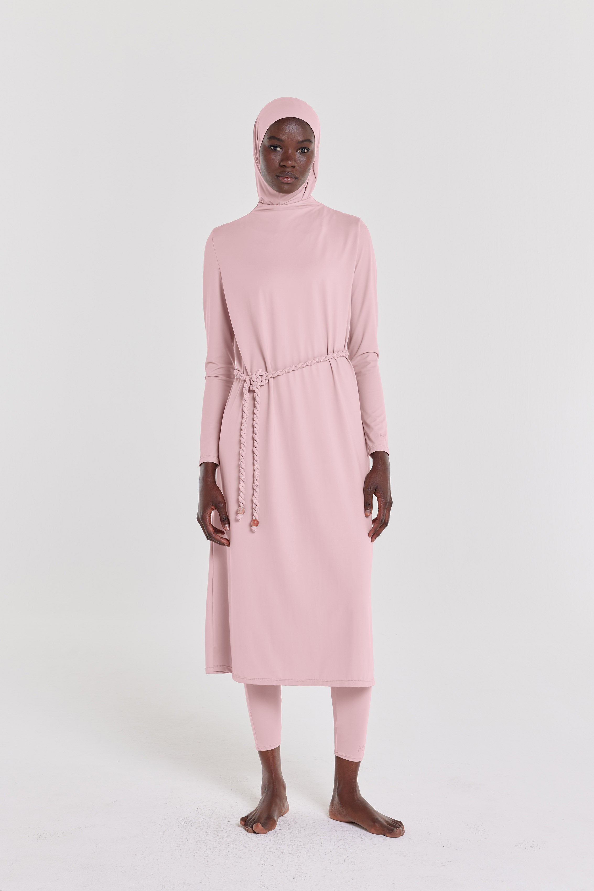Essential Swim Dress and Suit | Dark Rose