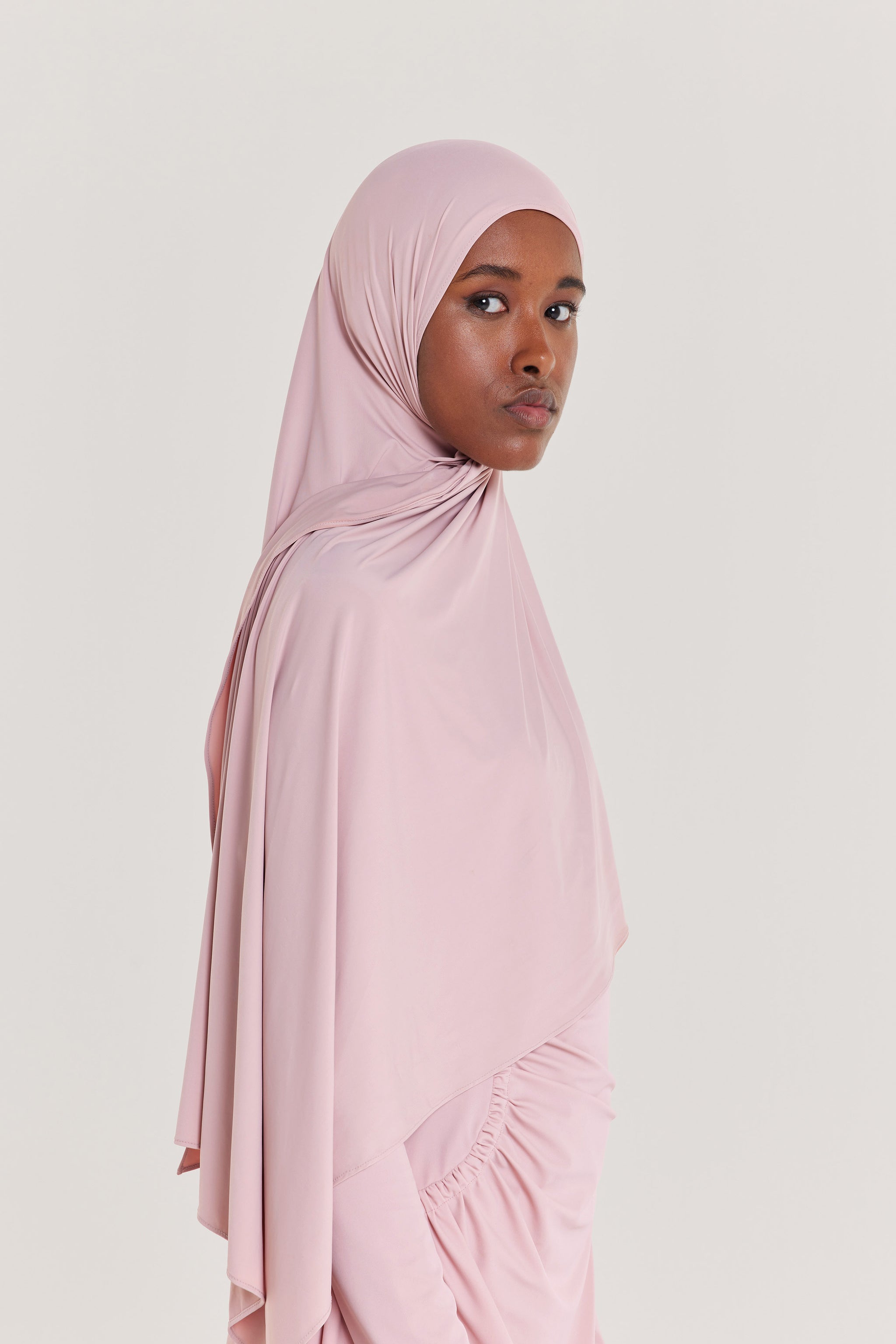 Swim Scarf | Dark Rose
