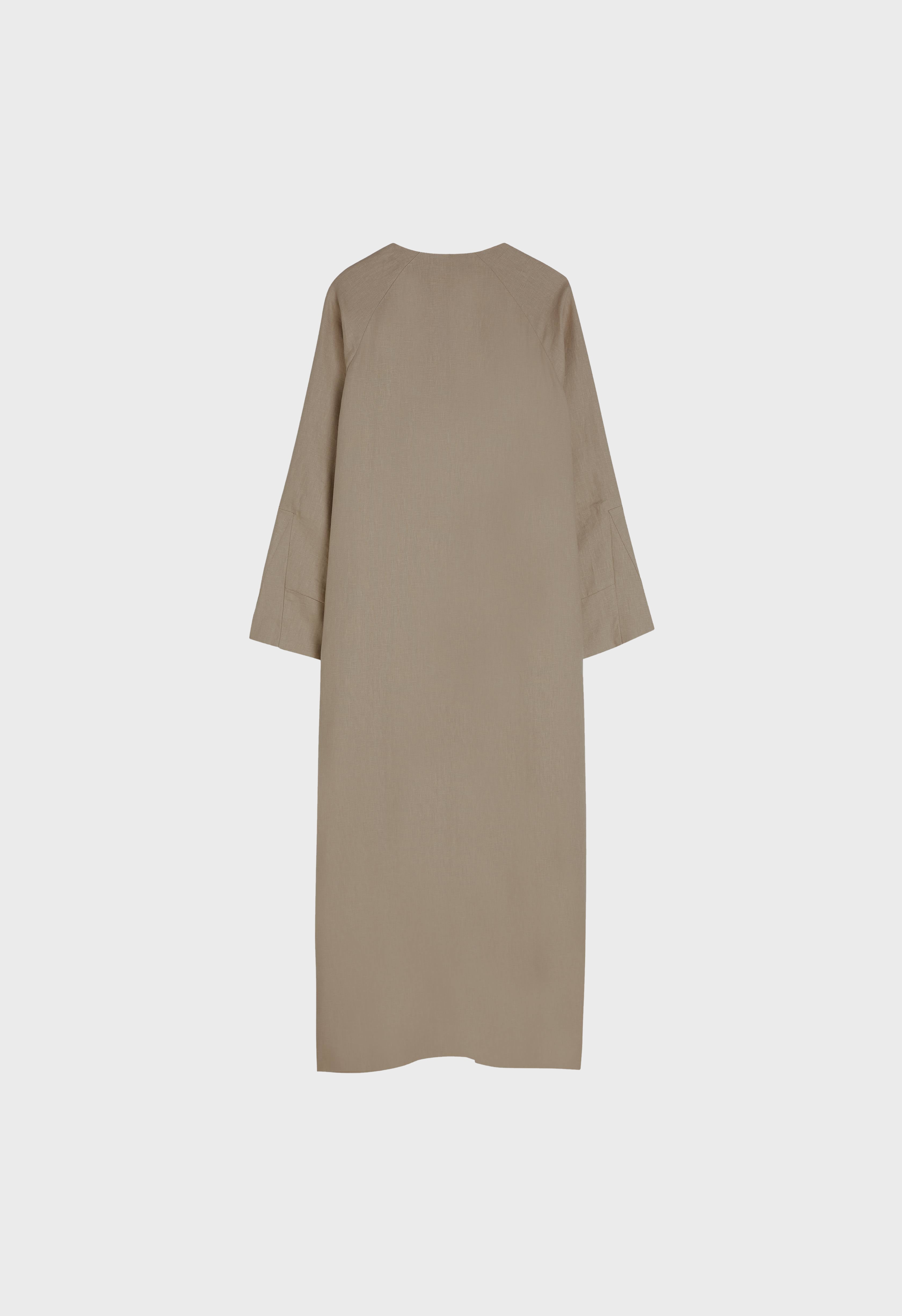 Oversized Abaya | Light Khaki