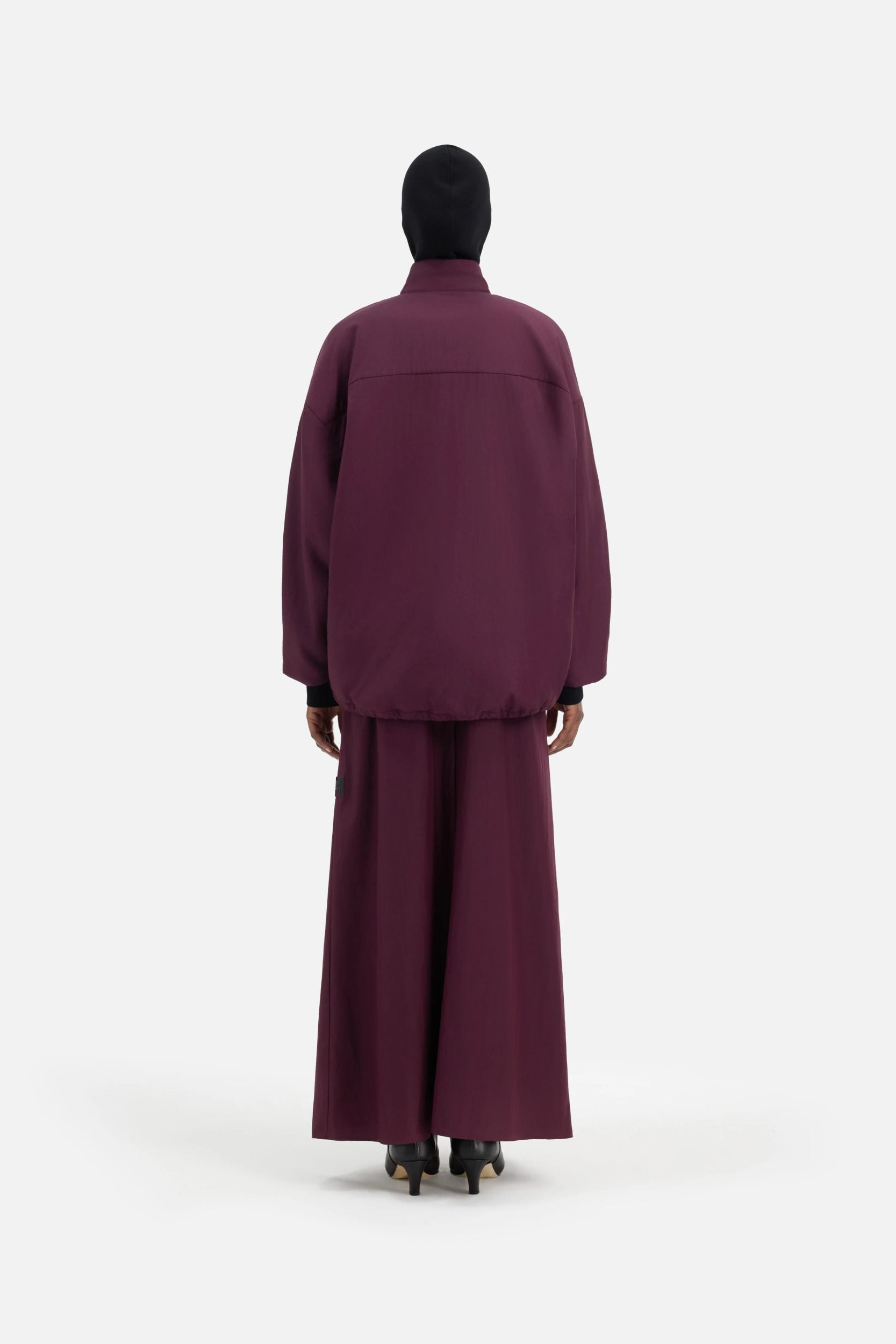 Padded Jacket | Blackcurrant