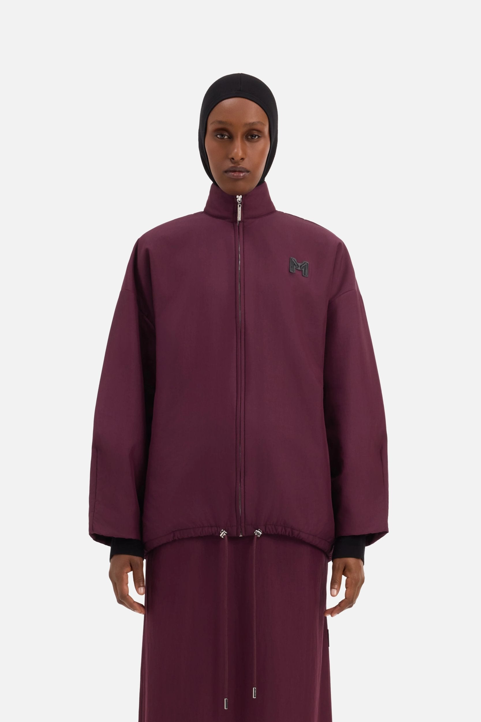Padded Jacket | Blackcurrant