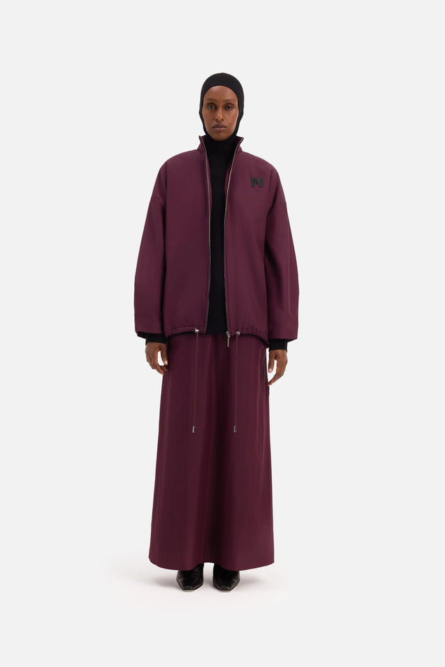 Padded Jacket | Blackcurrant