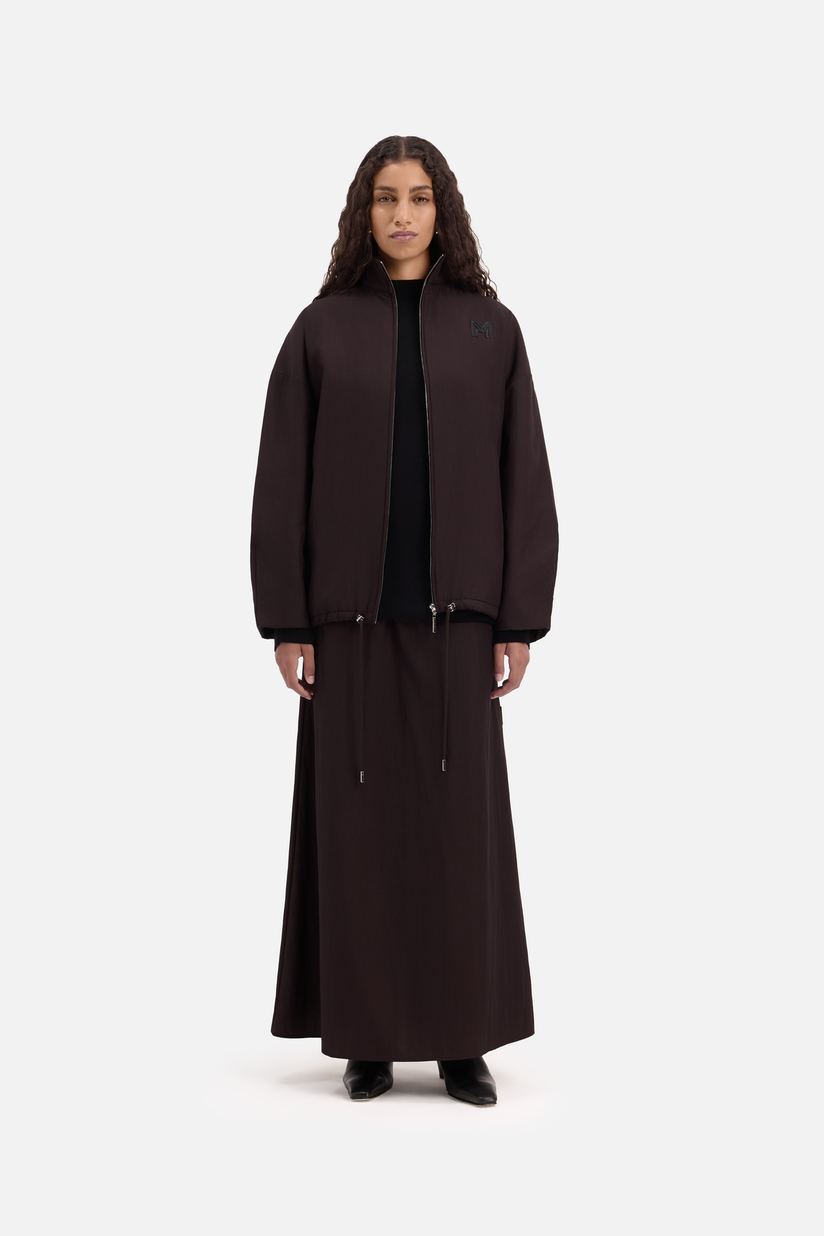 Padded Jacket | Dark Truffle