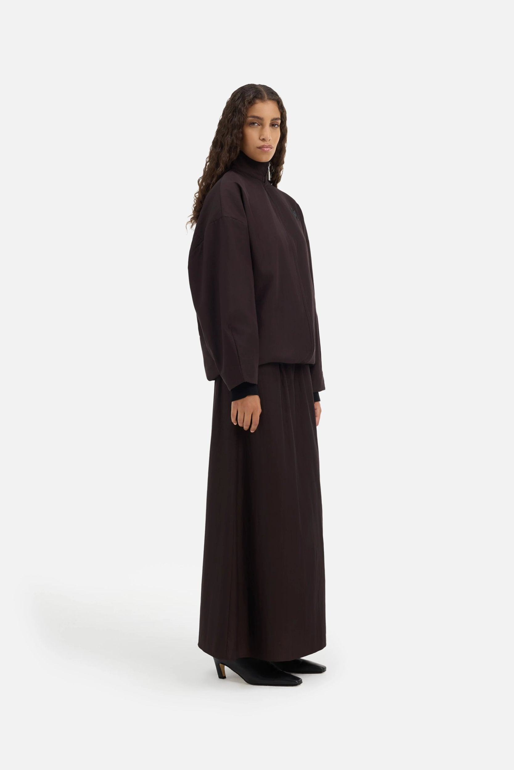 Padded Jacket | Dark Truffle
