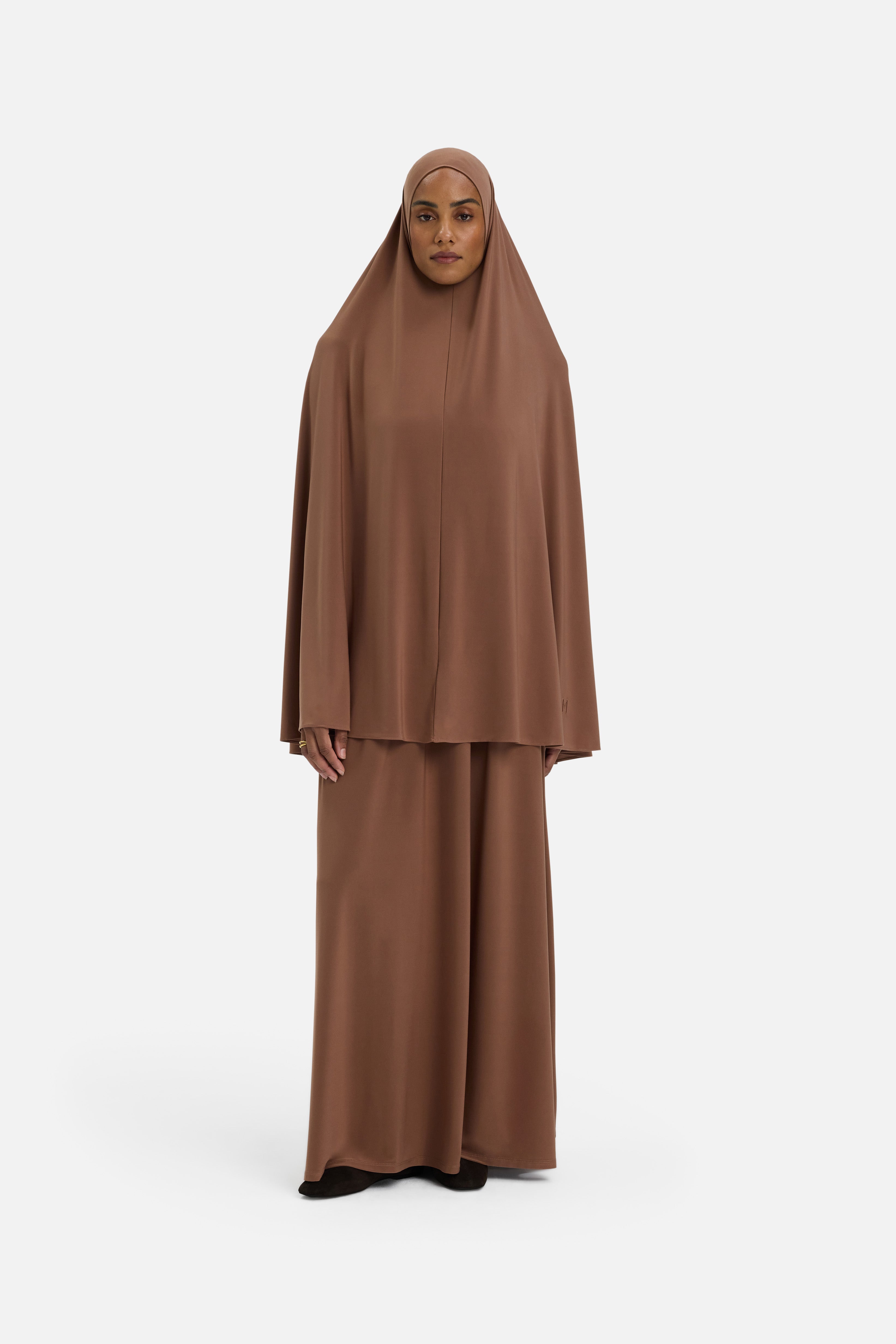 Premium Jersey Prayer Skirt | Terracotta