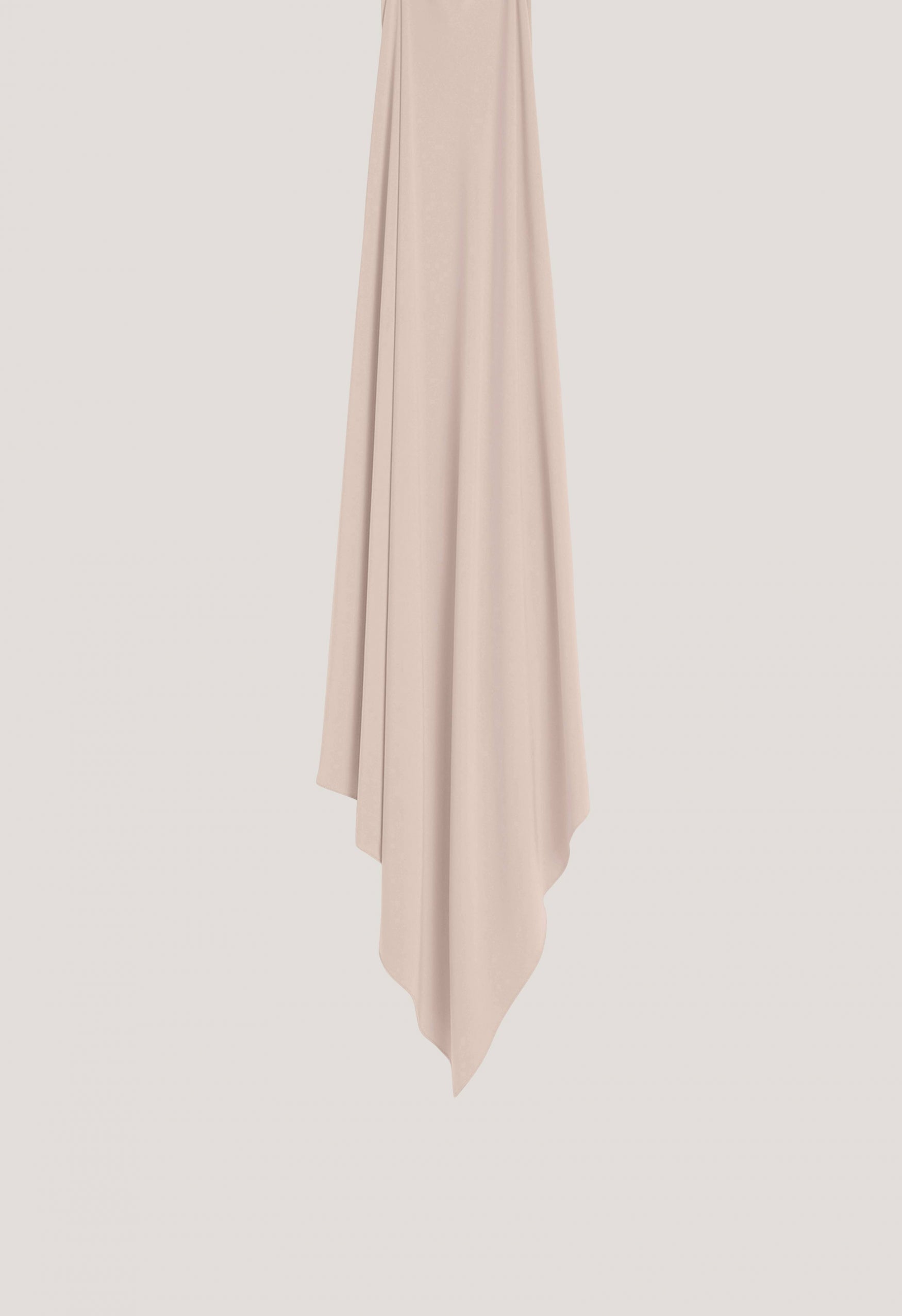 Premium Jersey Scarf | Peach Latte