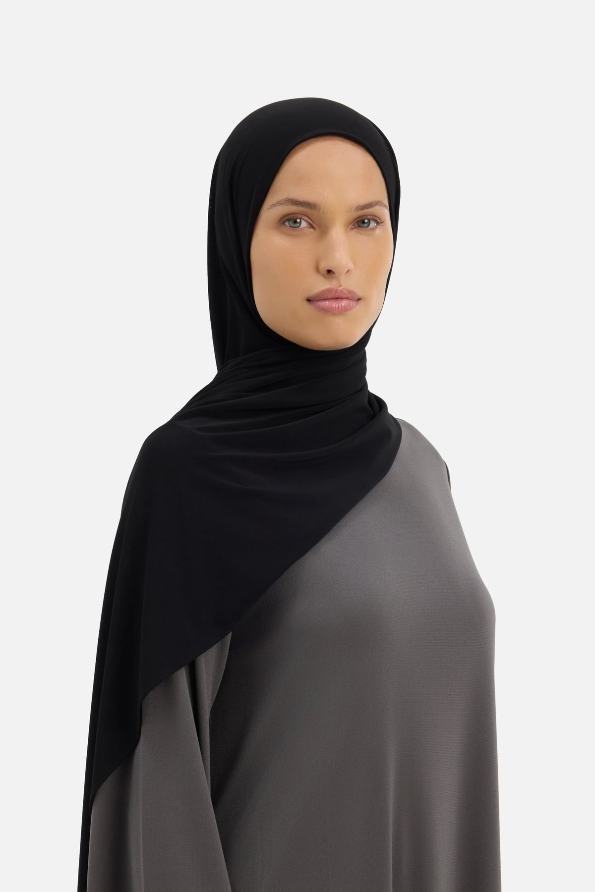Premium Jersey Scarf | Black