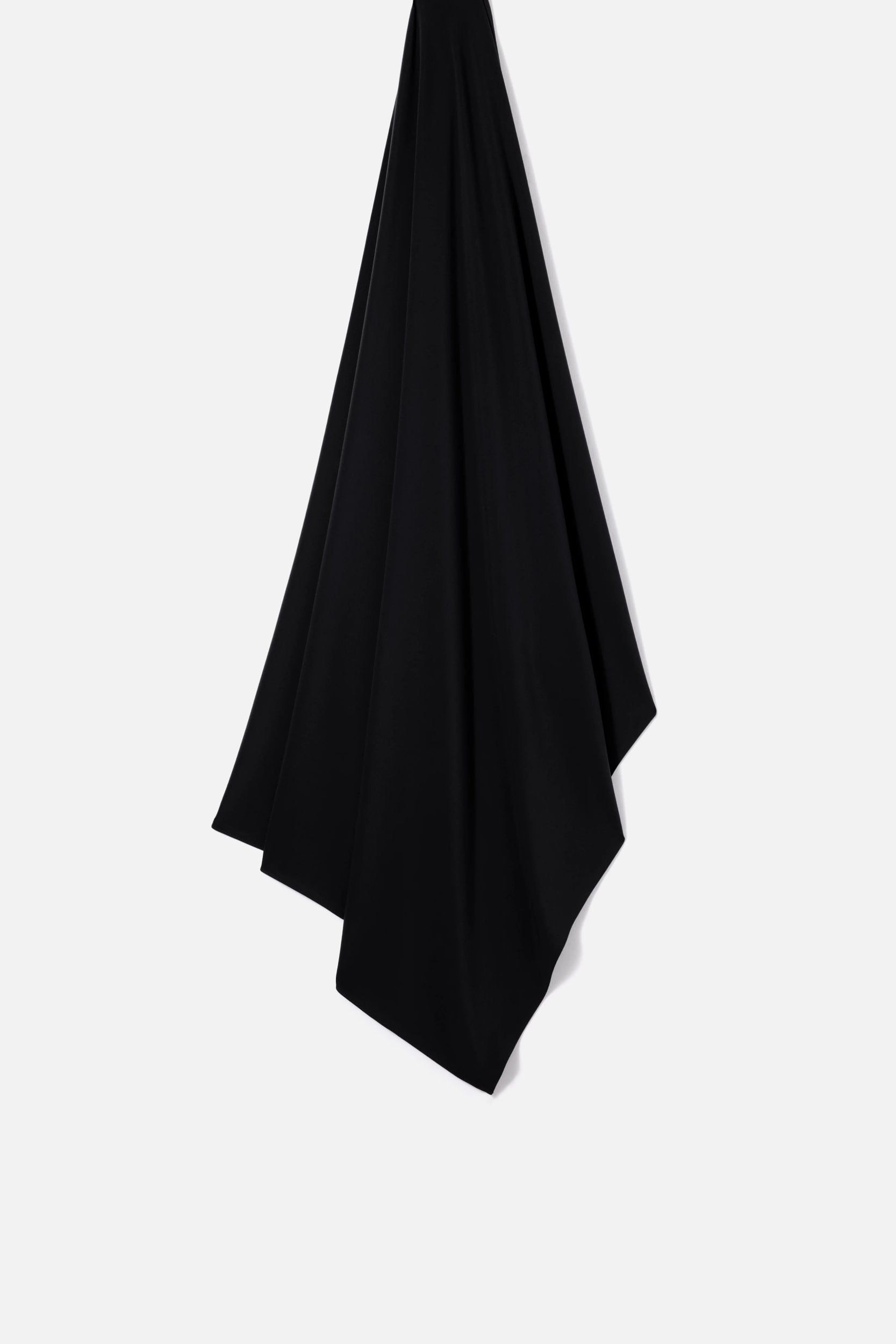 Premium Jersey Scarf | Black