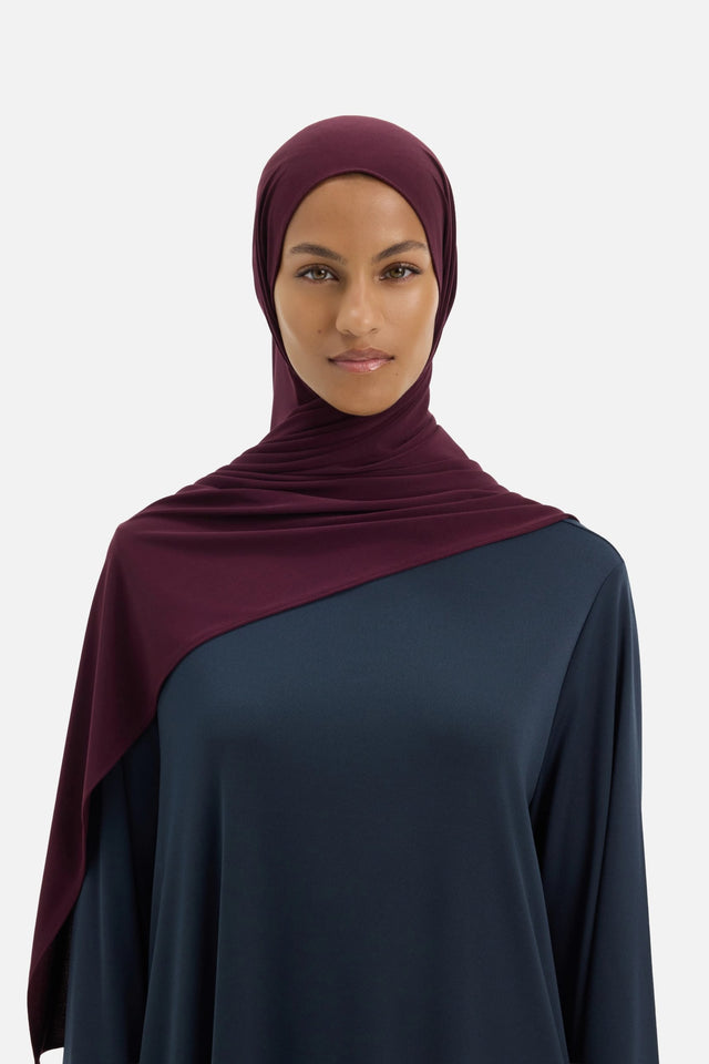 Premium Jersey Scarf | Blackcurrant