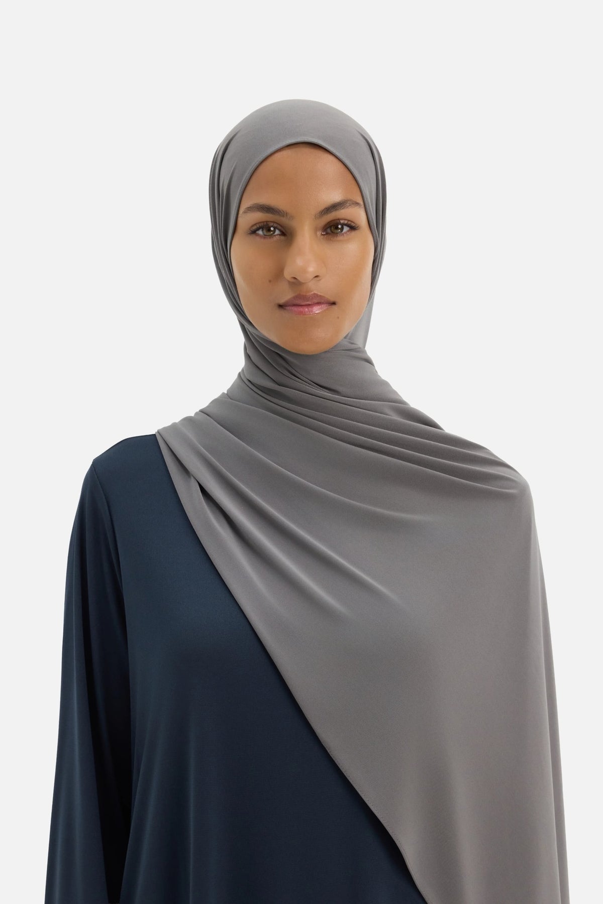Premium Jersey Scarf | Carbon Grey
