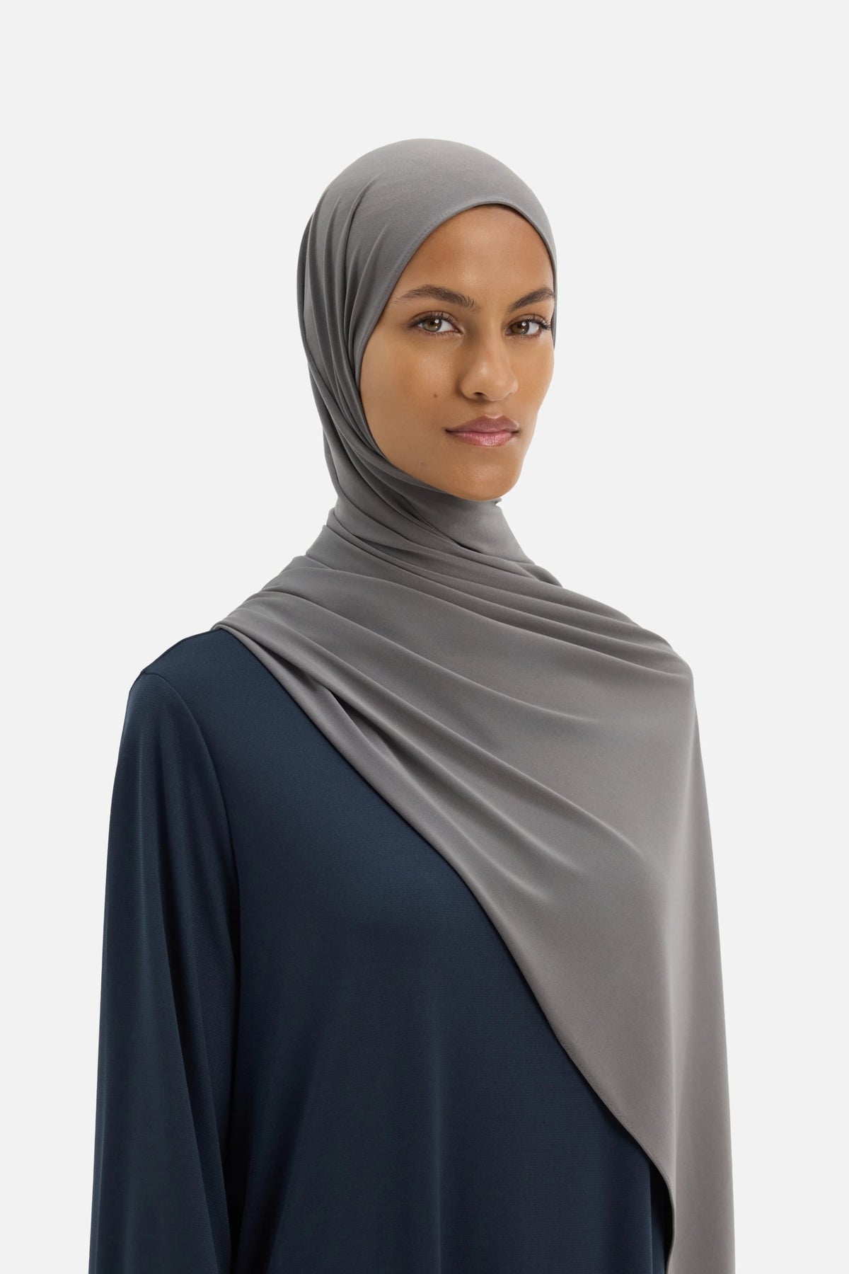 Premium Jersey Scarf | Carbon Grey