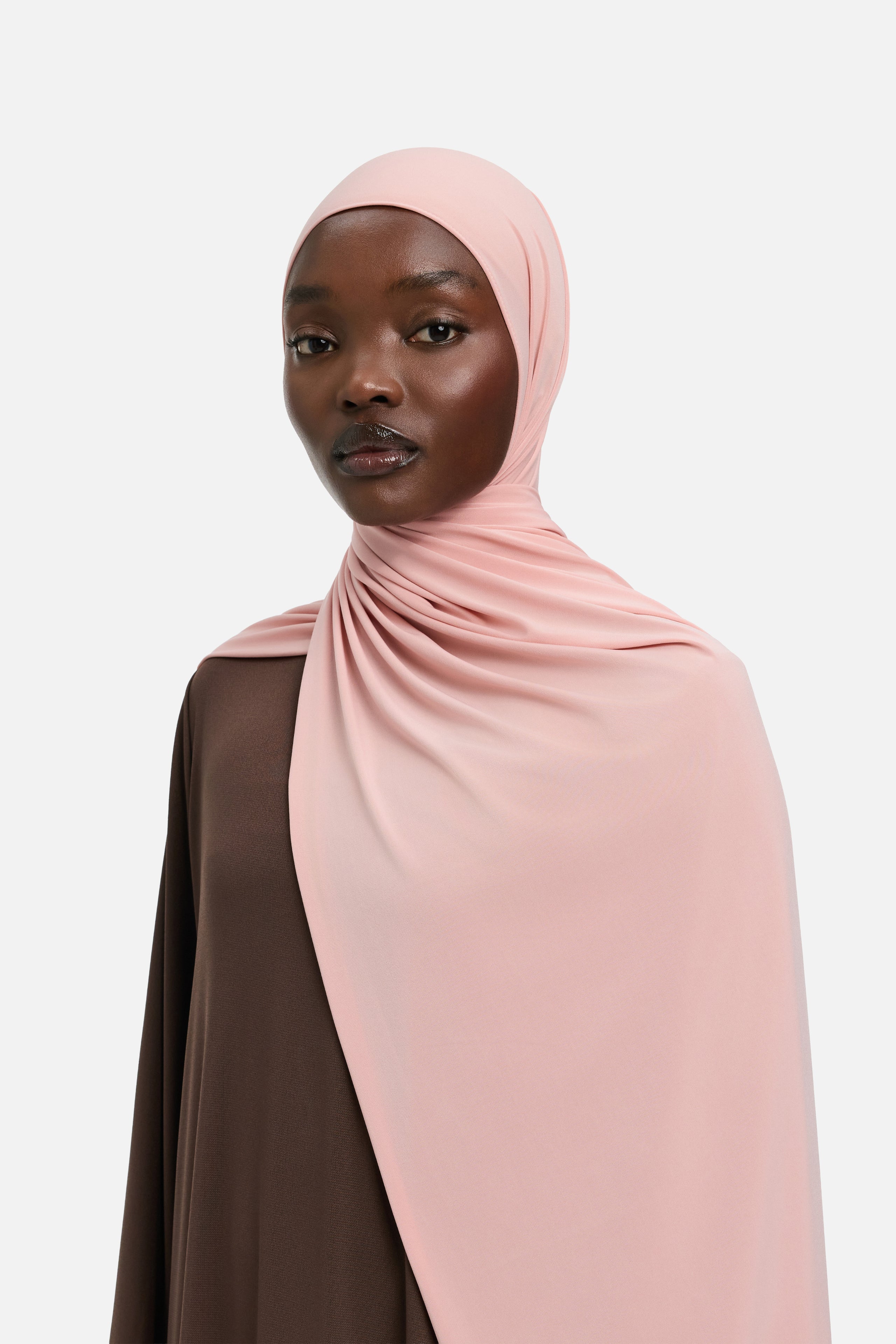 Premium Jersey Scarf | Cloud Pink