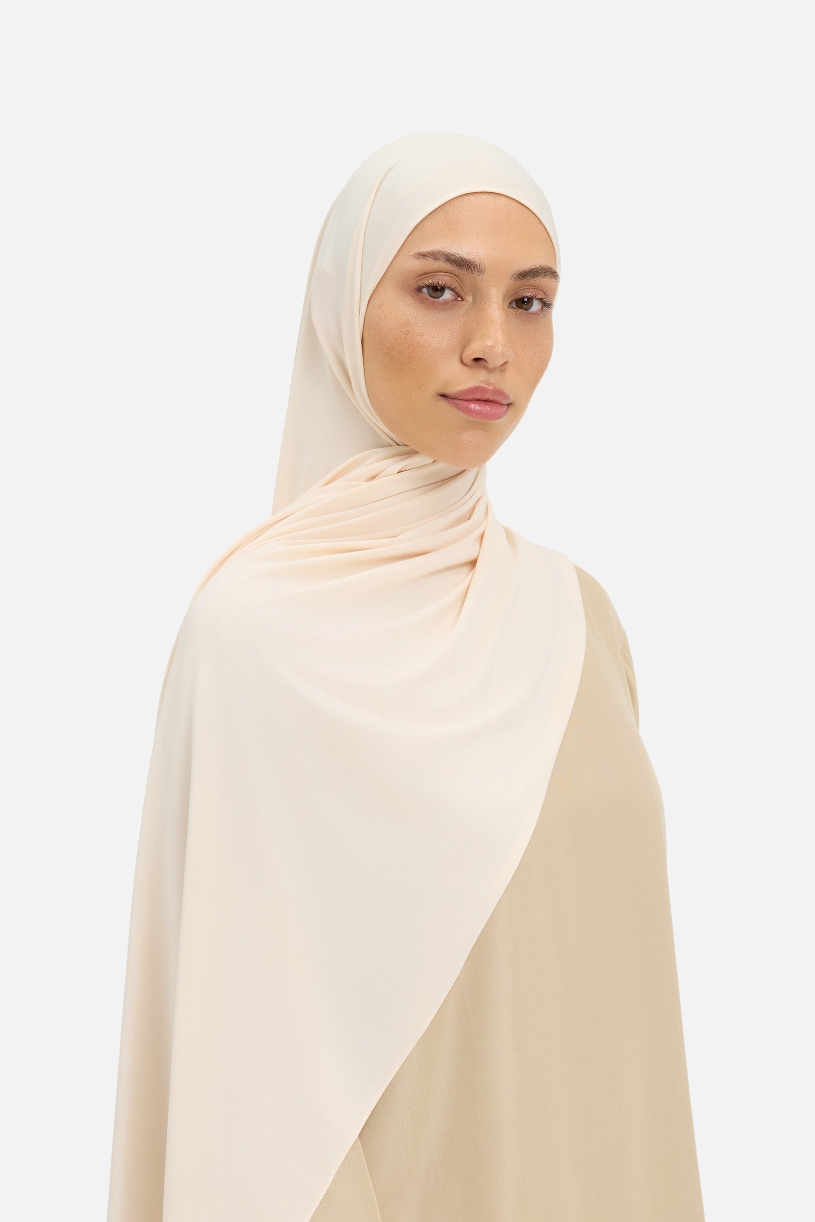 Premium Jersey Scarf | Cloud Rose