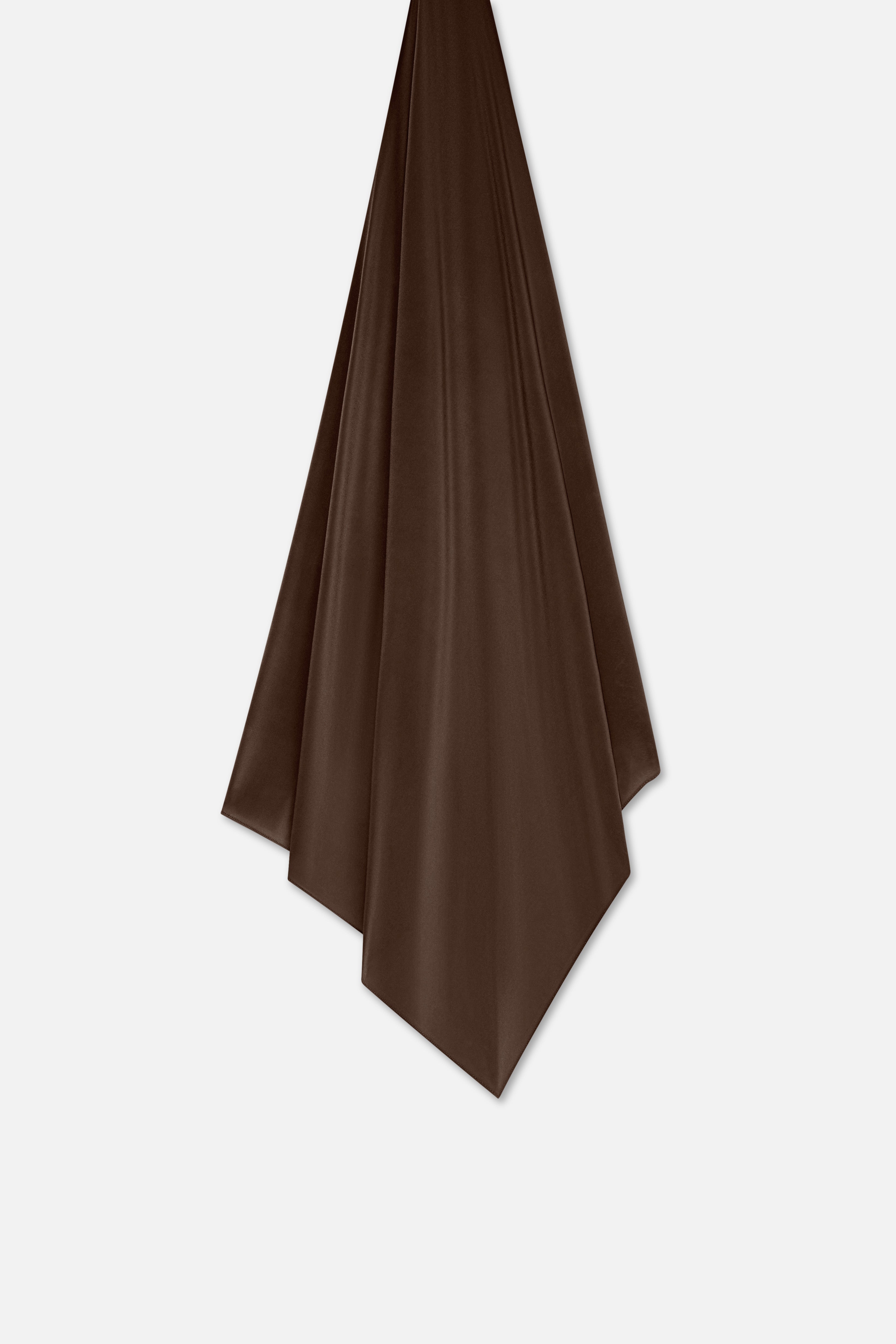Premium Jersey Scarf | Dark Brown