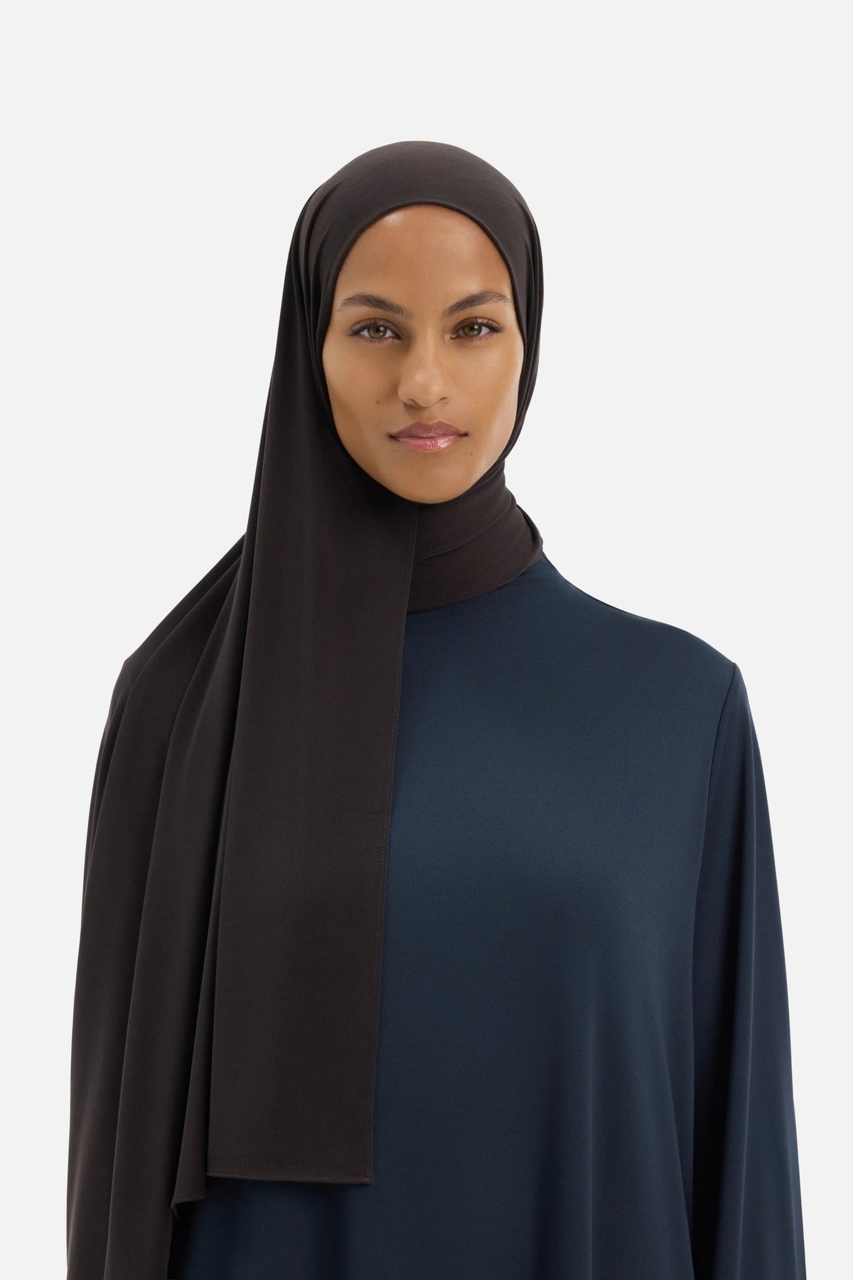 Premium Jersey Scarf | Dark Truffle