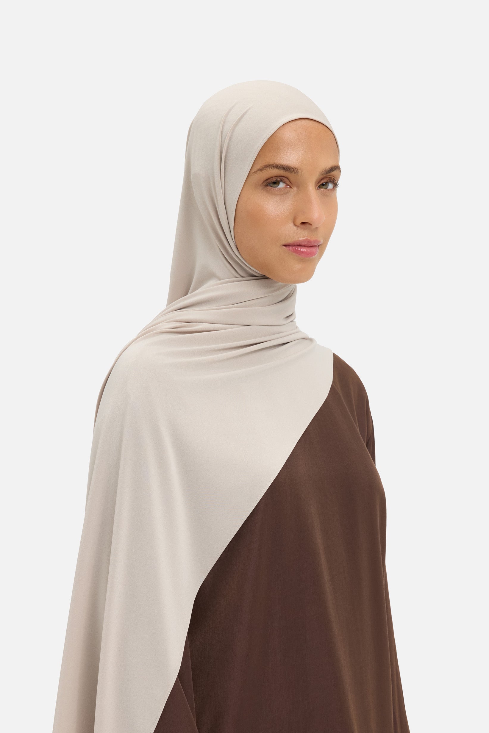 Premium Jersey Scarf | Dusty Bone