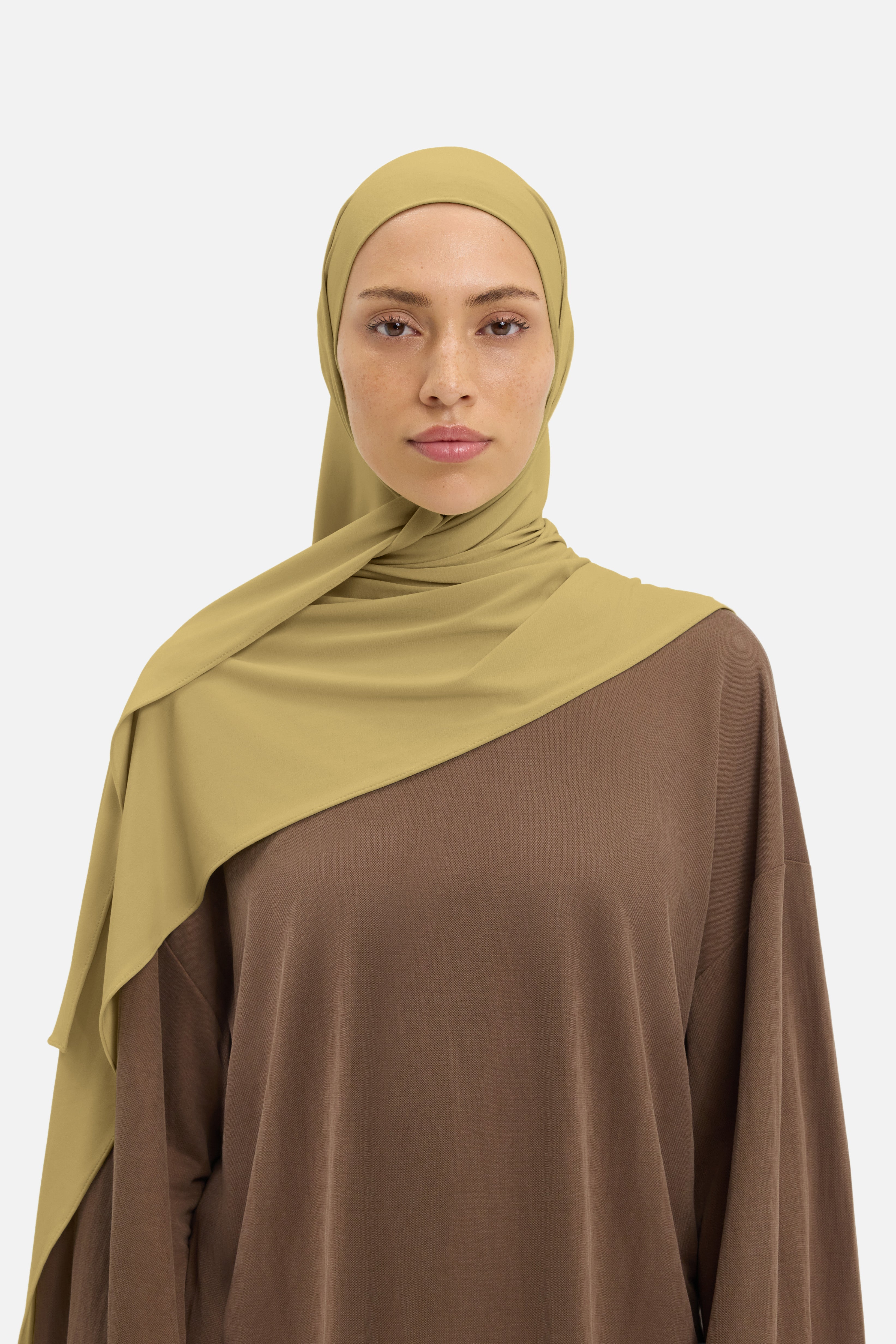 Premium Jersey Scarf | Ground Basil