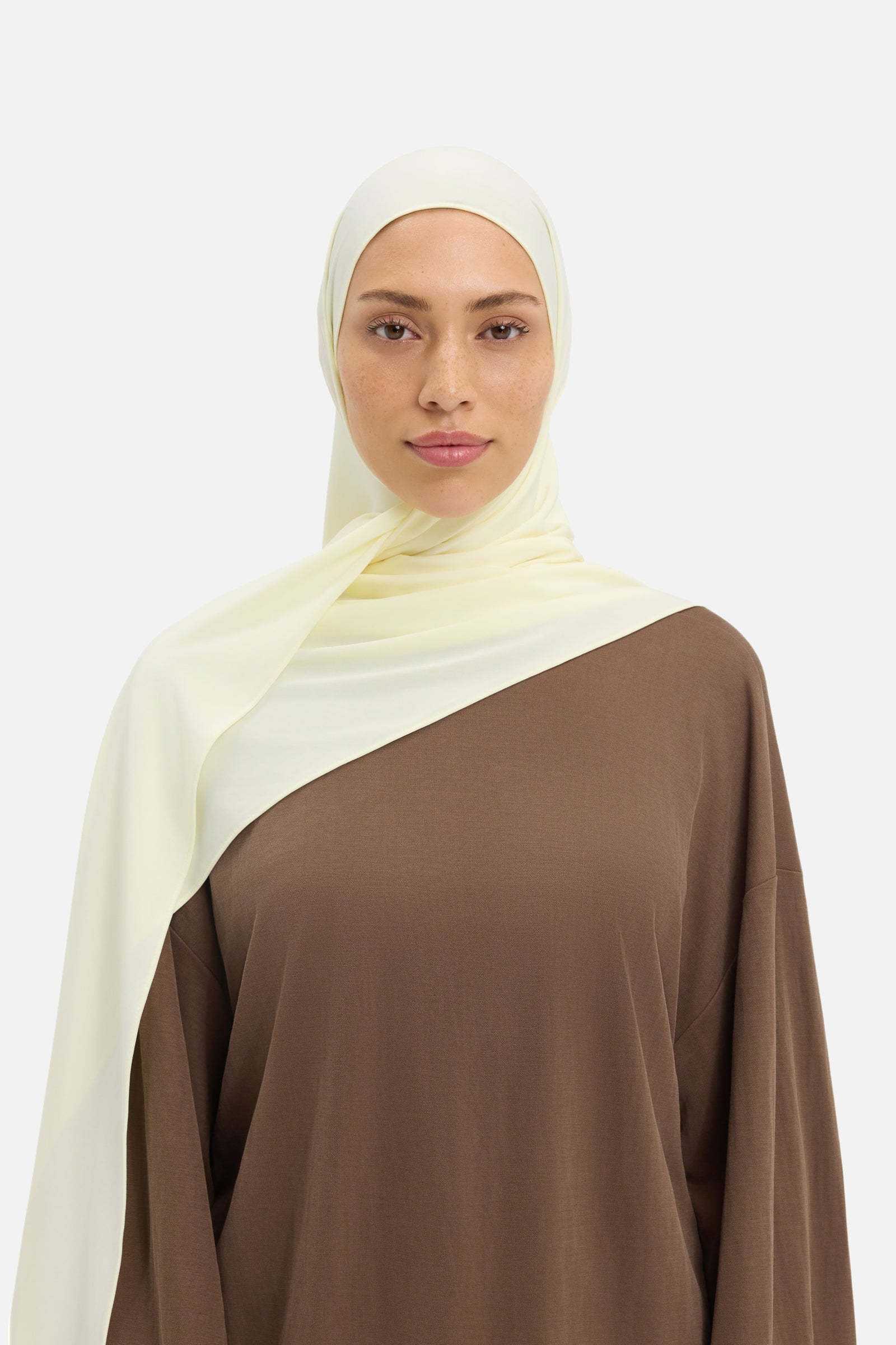 Premium Jersey Scarf | Lemon
