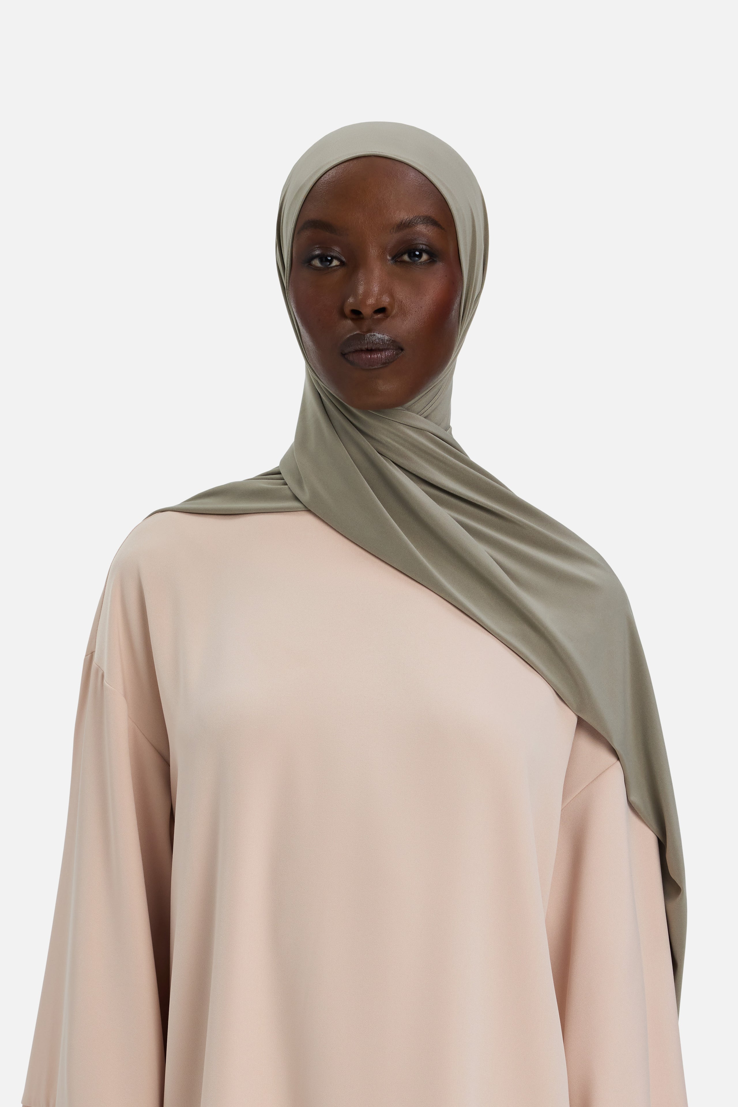 Premium Jersey Scarf | Light Wood