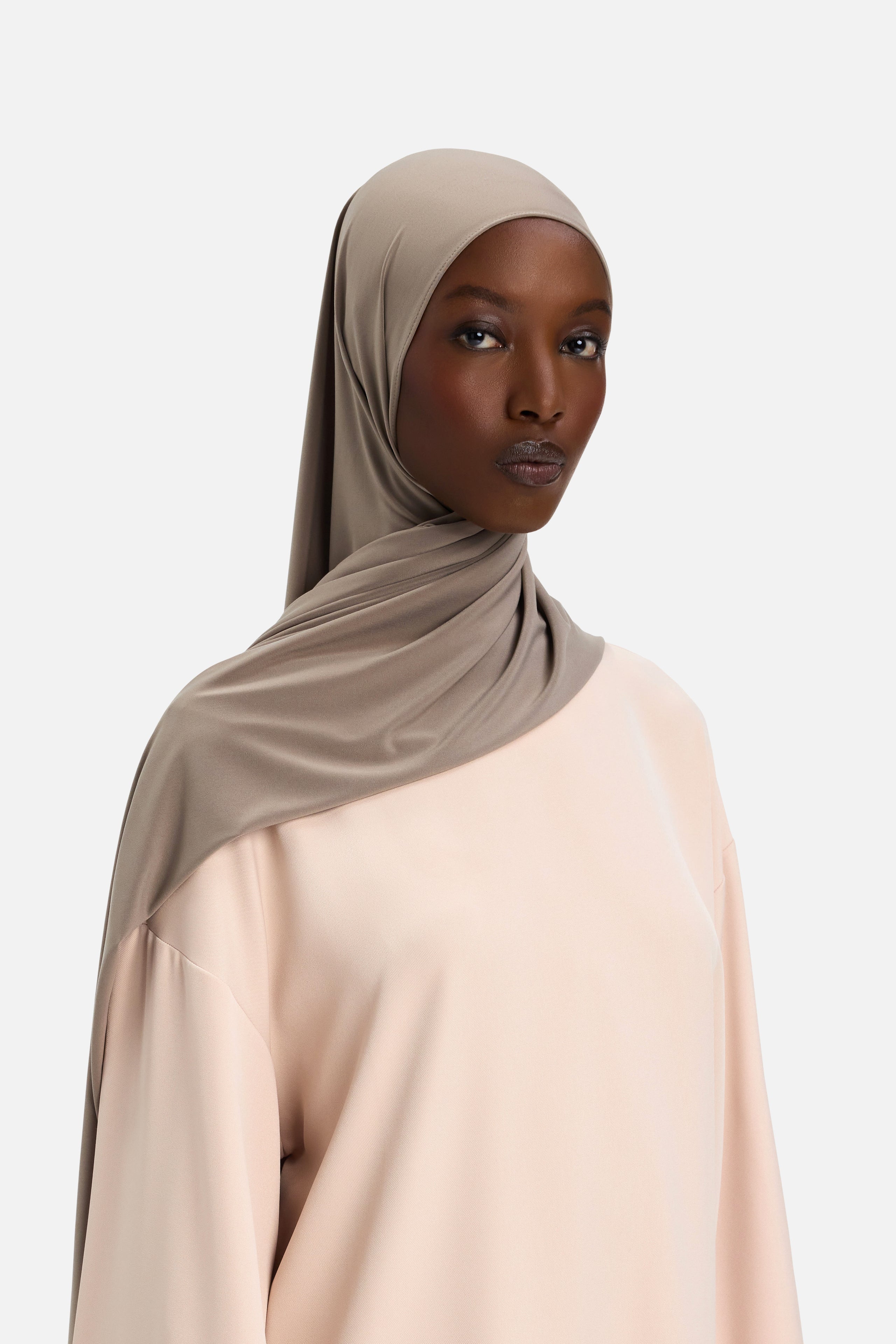 Premium Jersey Scarf | Milky Cacao